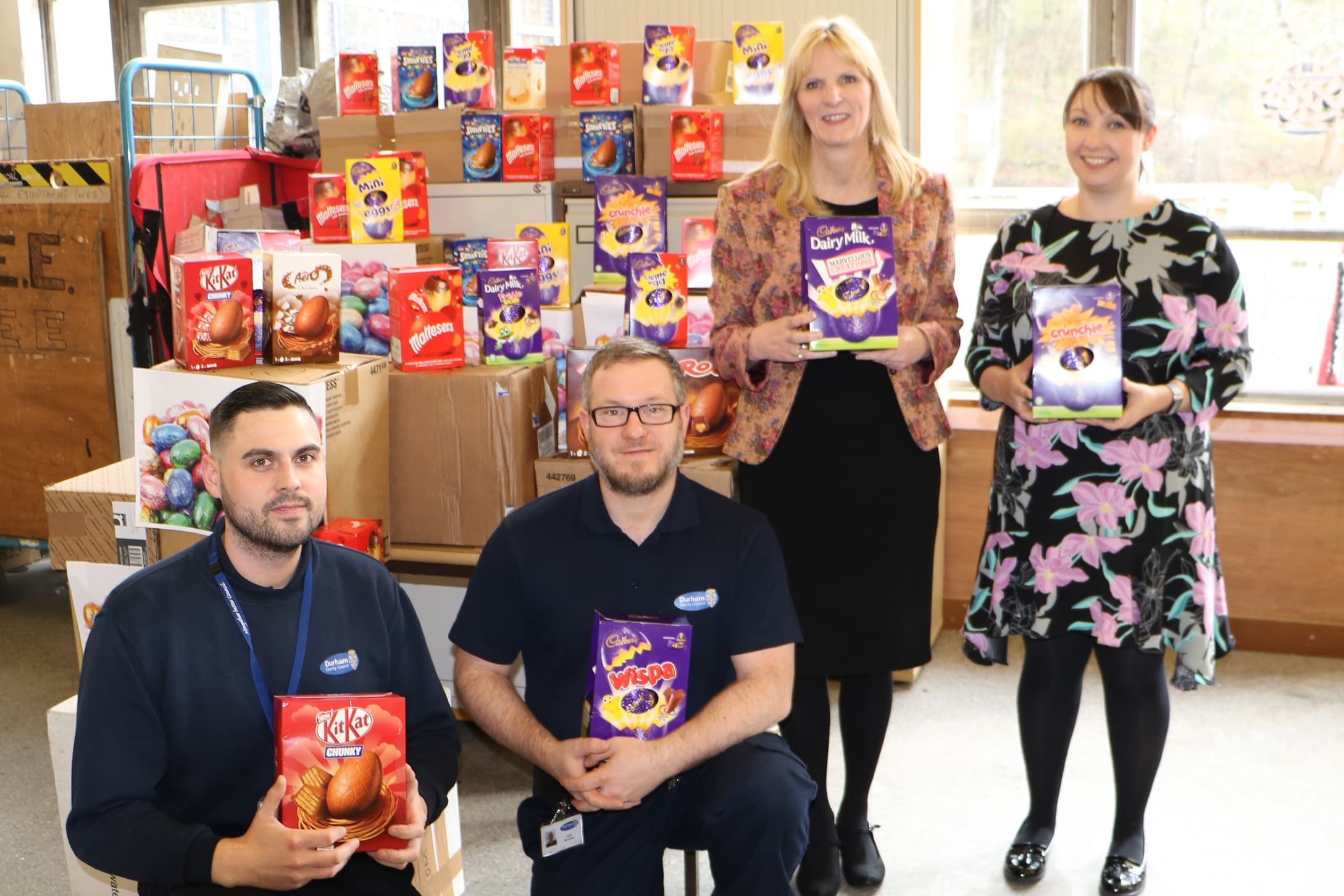 Hundreds of Easter Eggs Donated for County Durham Kids in Need