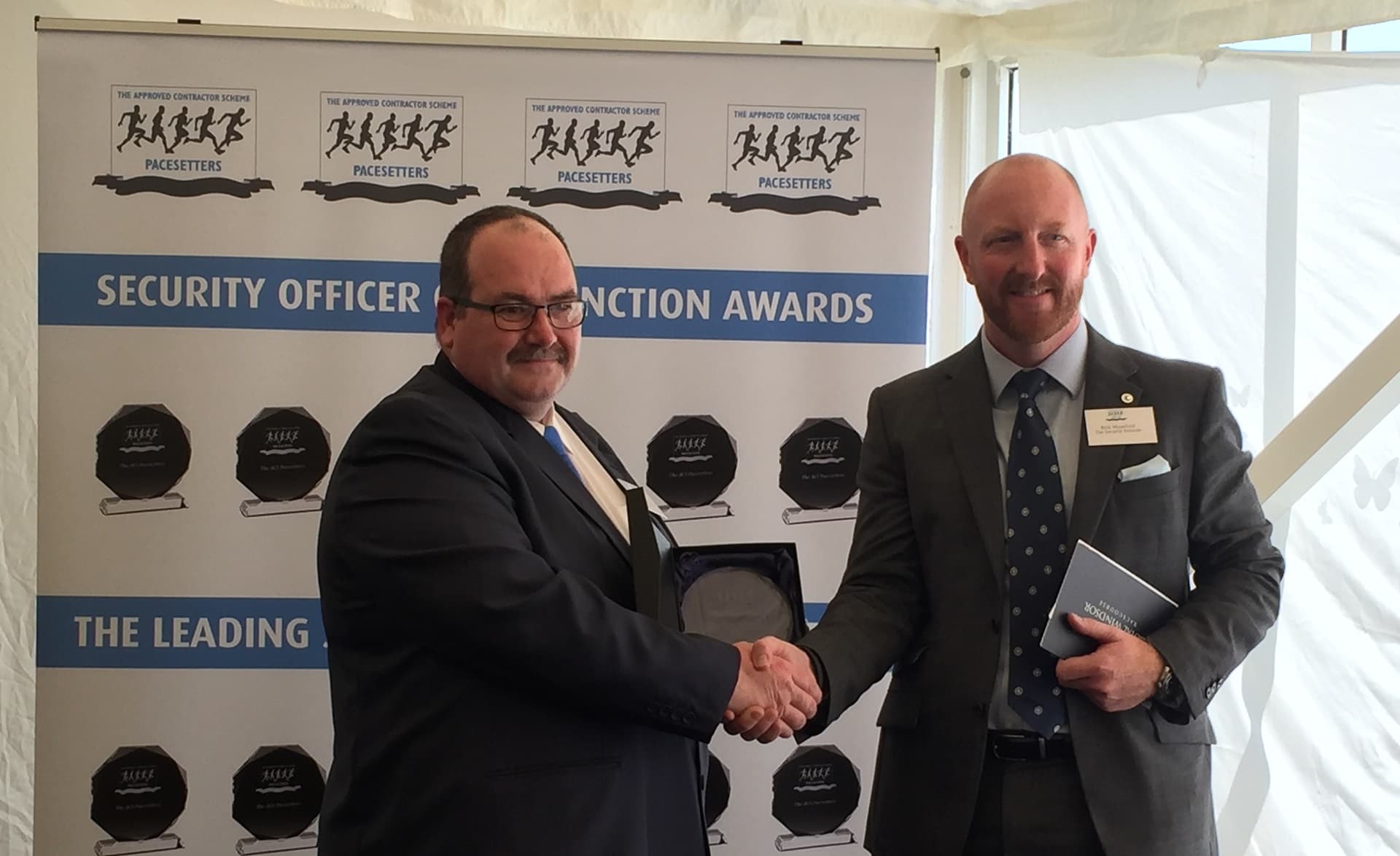 Security Guard Honoured after Saving Life at Durham Bus Station