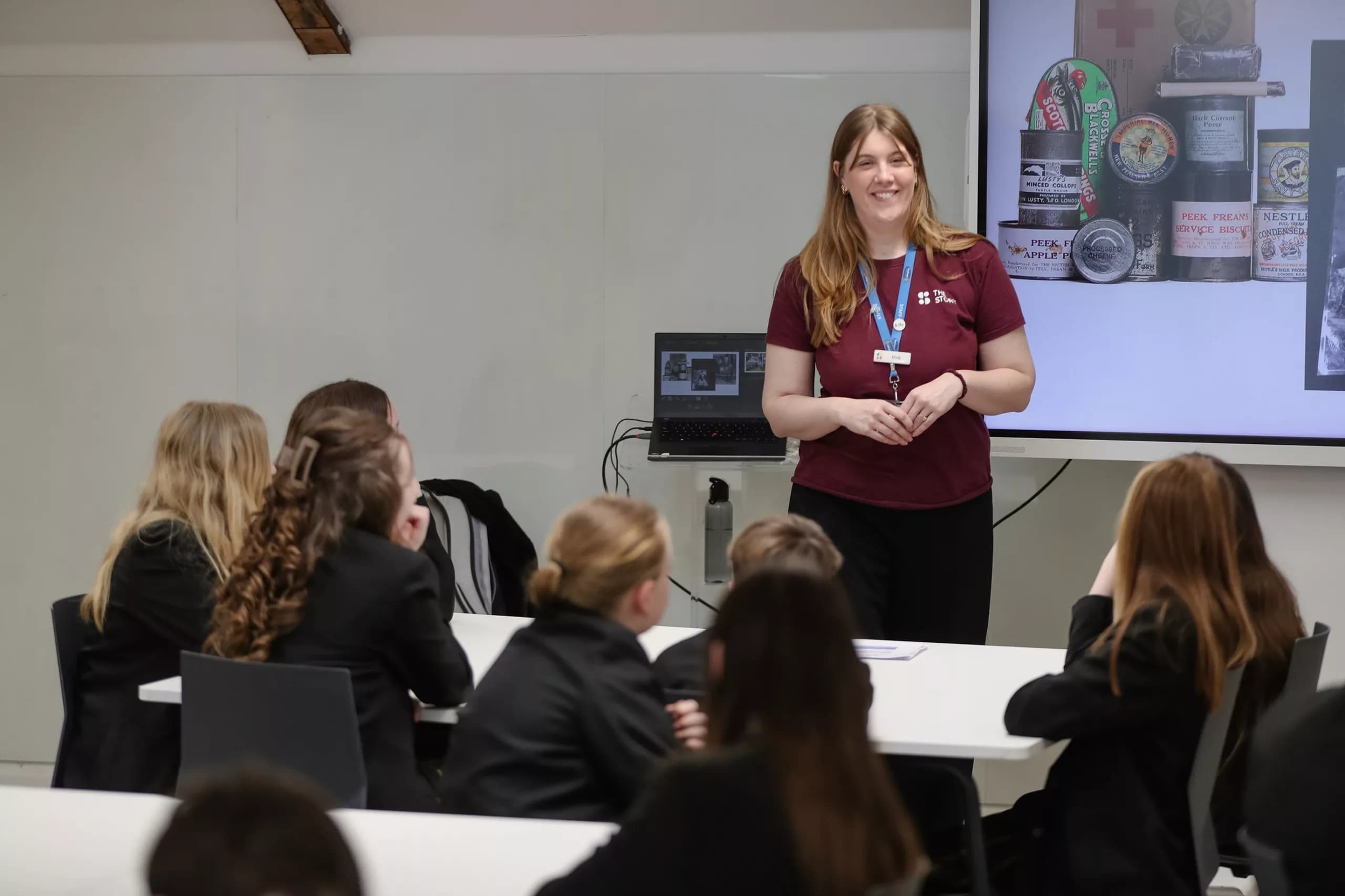 Students Explore Careers in Archives During Visit to Durham’s The Story