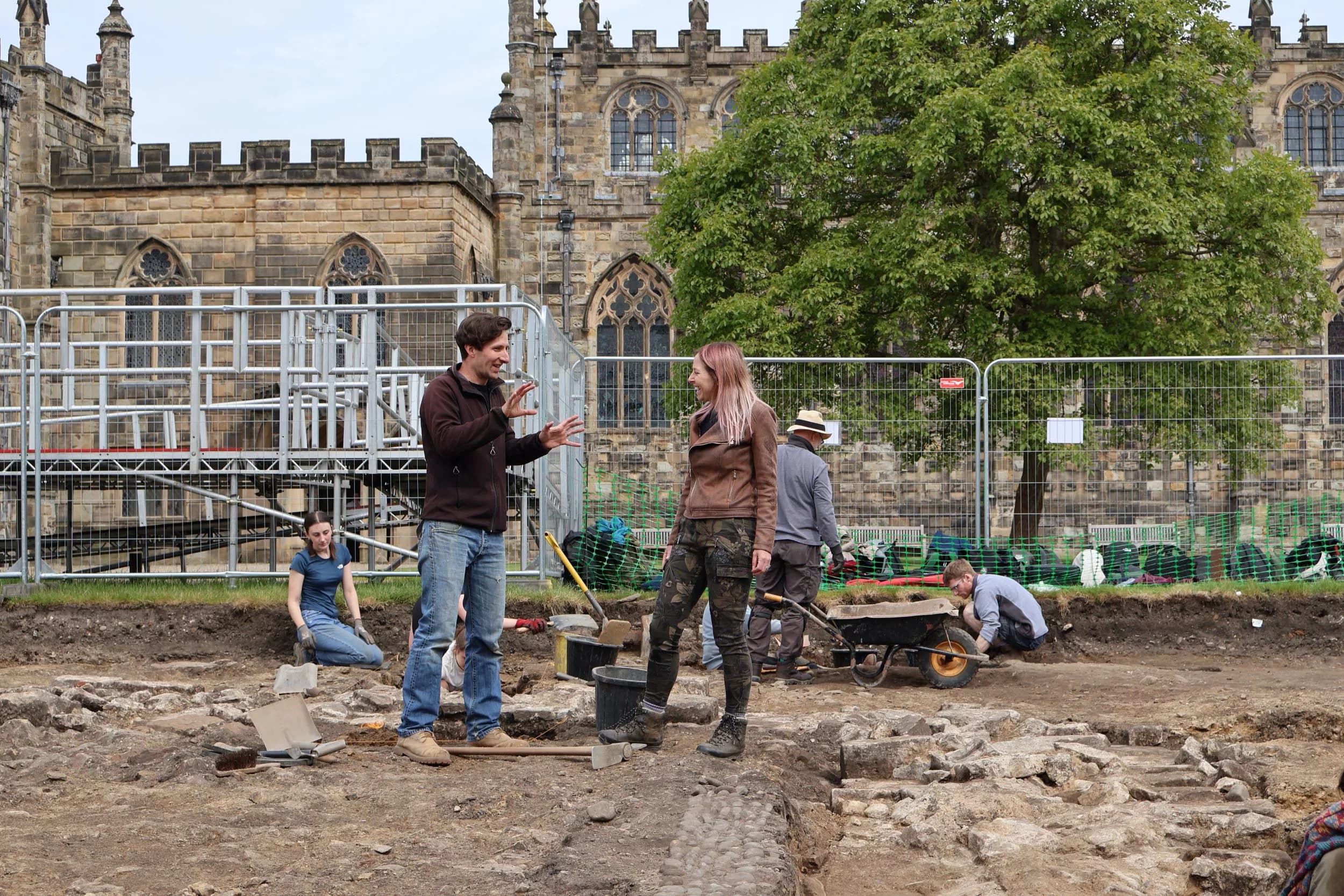 Regime Change and Archaeology: The 17th-Century Finds at Auckland Palace on BBC Two