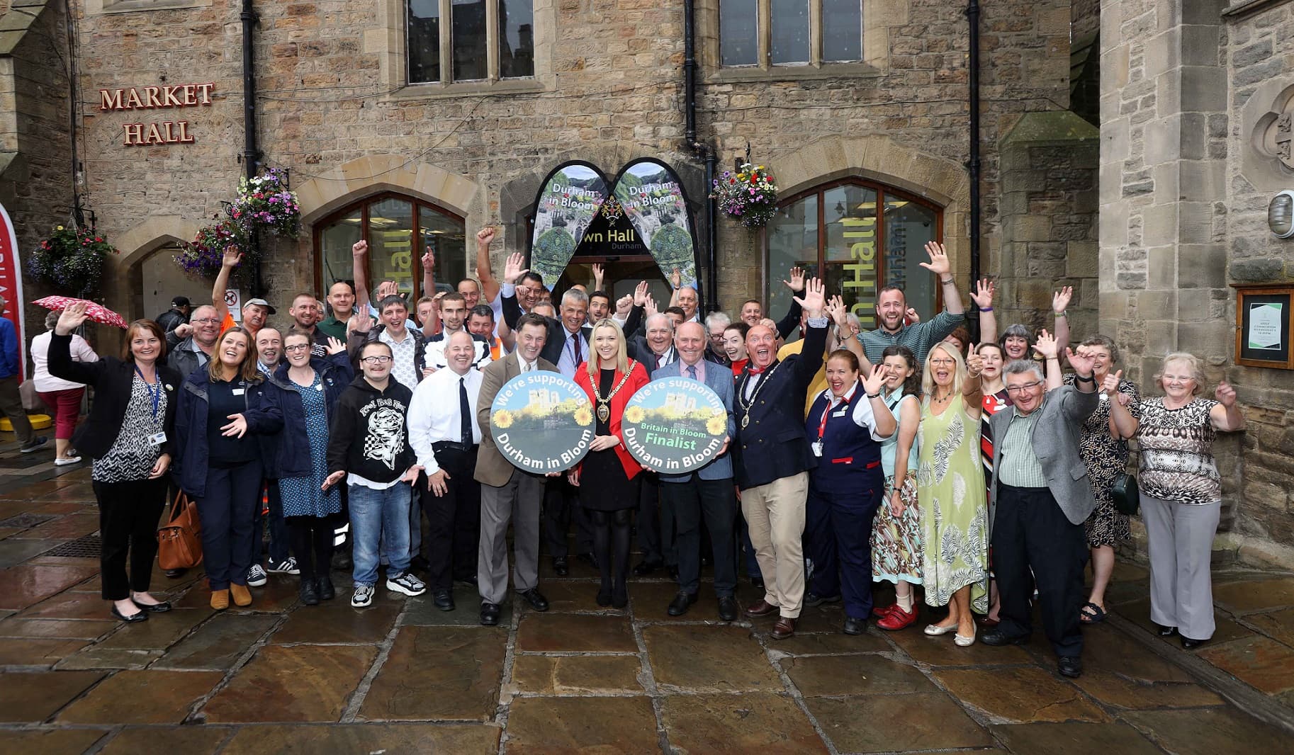 Durham City Hopes for Victory as Britain in Bloom Judges Visit