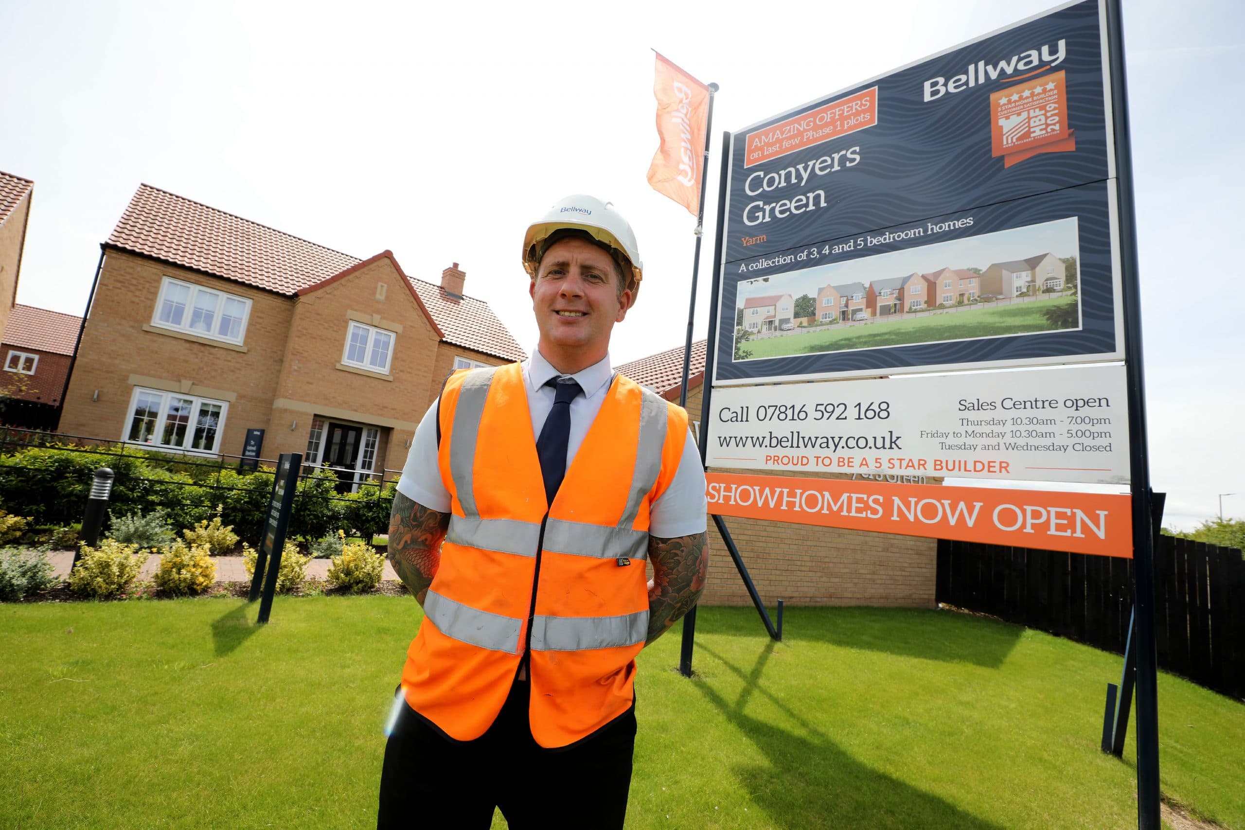 Teesside Building Site Managers Awarded Top Industry Honours