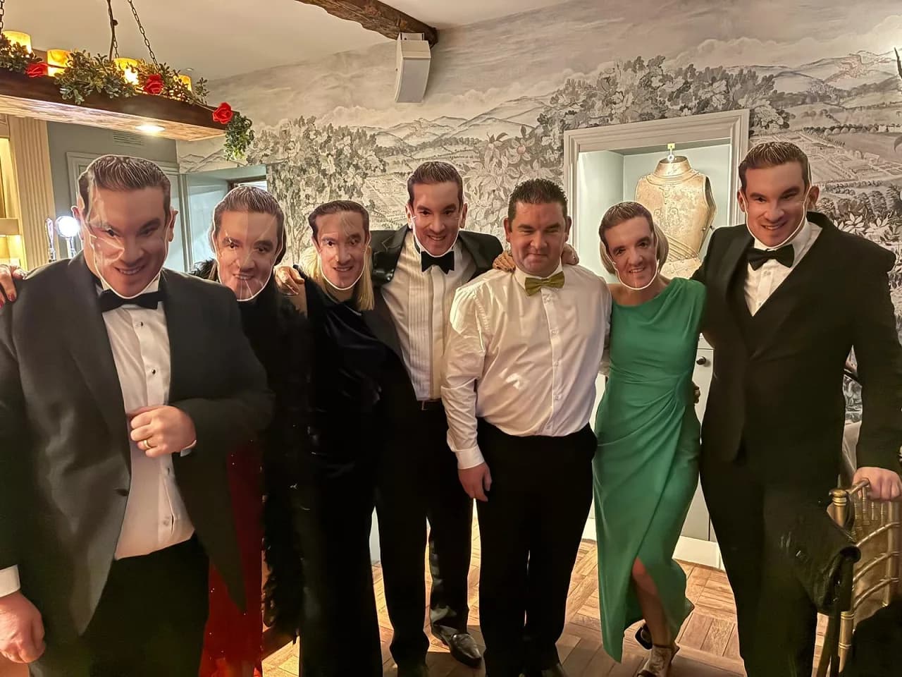 Dean Midas Brings Cinematic Chills to Manor House Hotel with Sell-Out Masquerade Ball