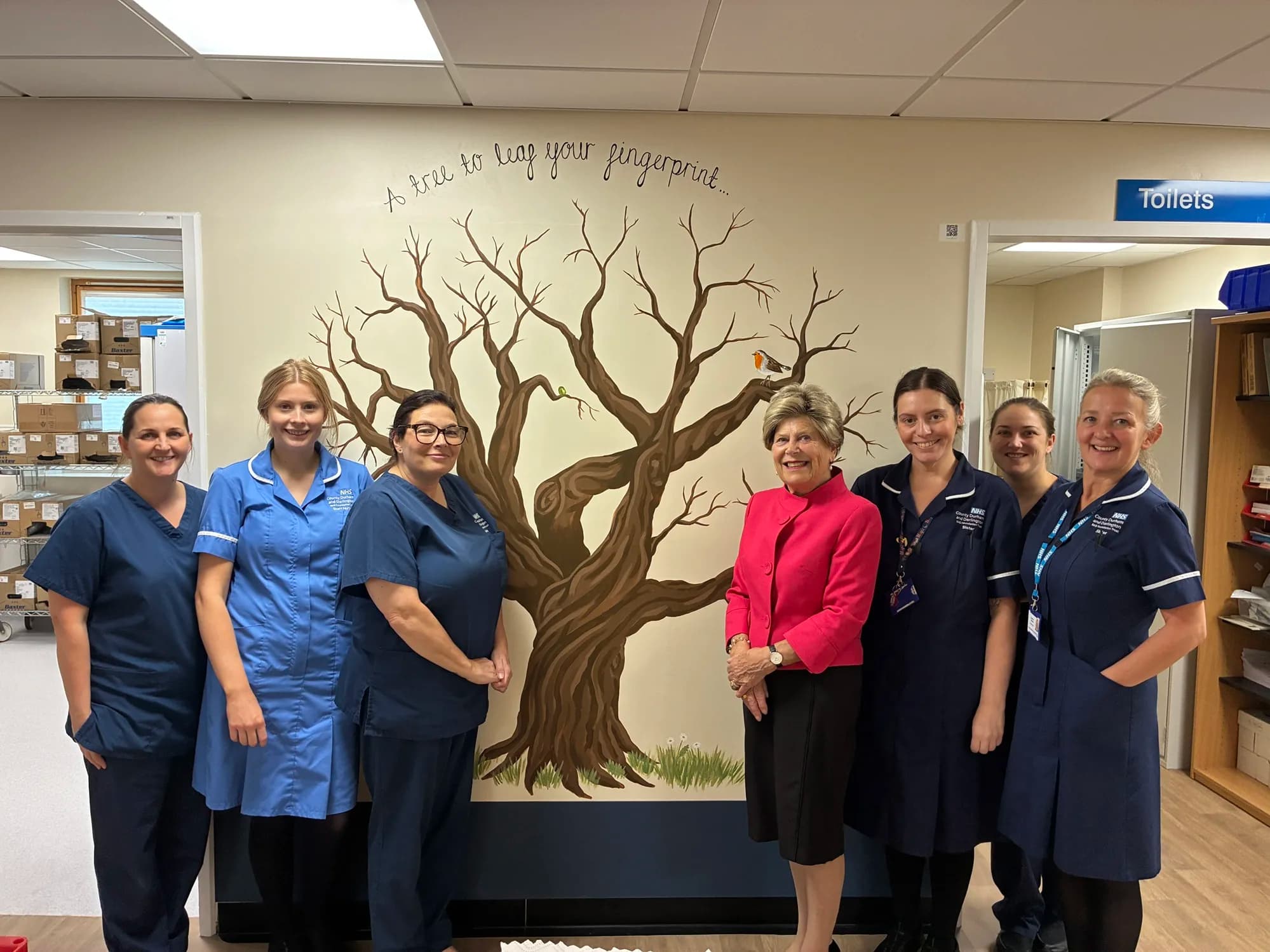 Bishop Auckland Hospital Artwork Honours Patients’ Cancer Journeys