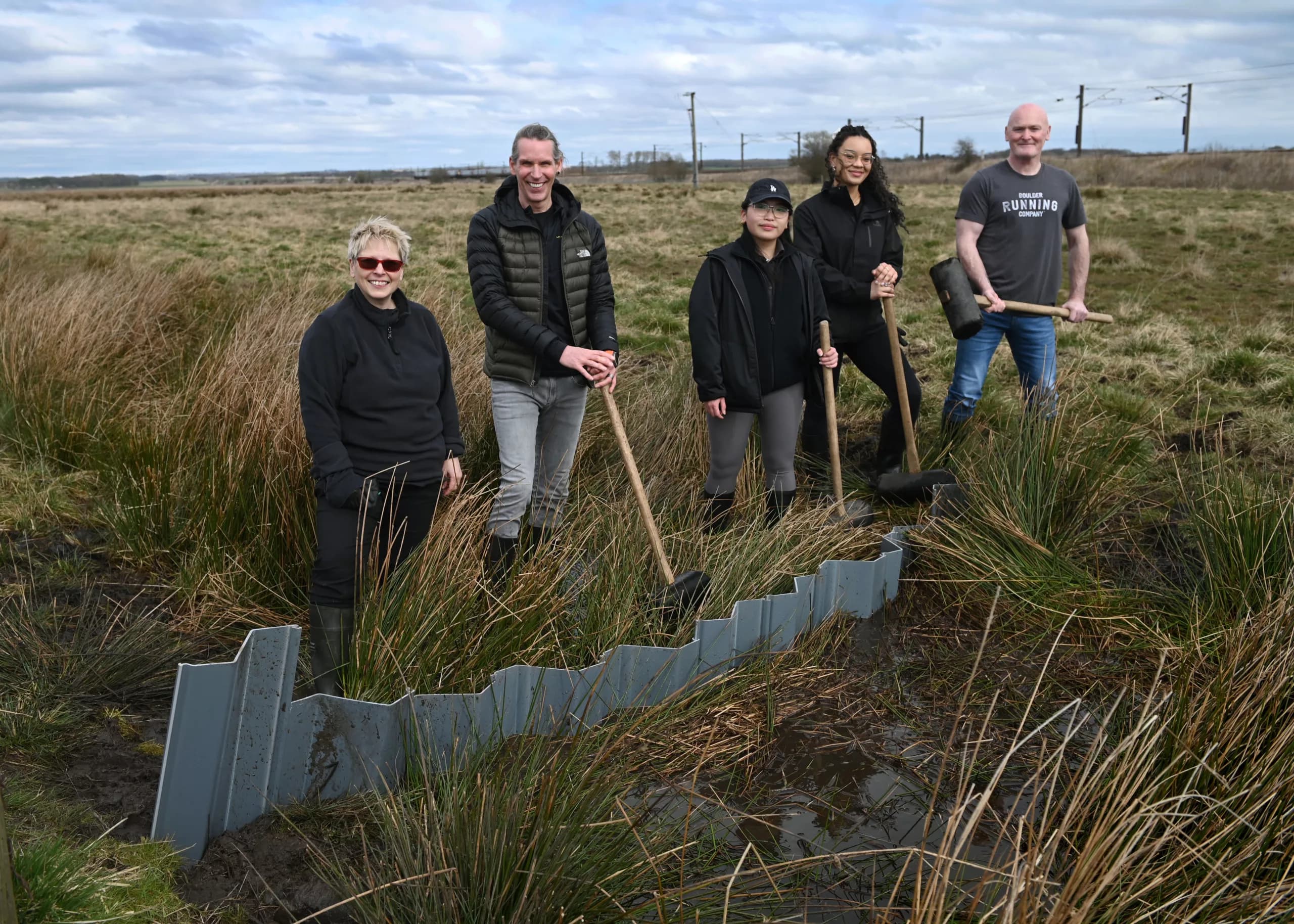Lockheed Martin Joins Forces with Durham Wildlife Trust to Restore Great North Fen