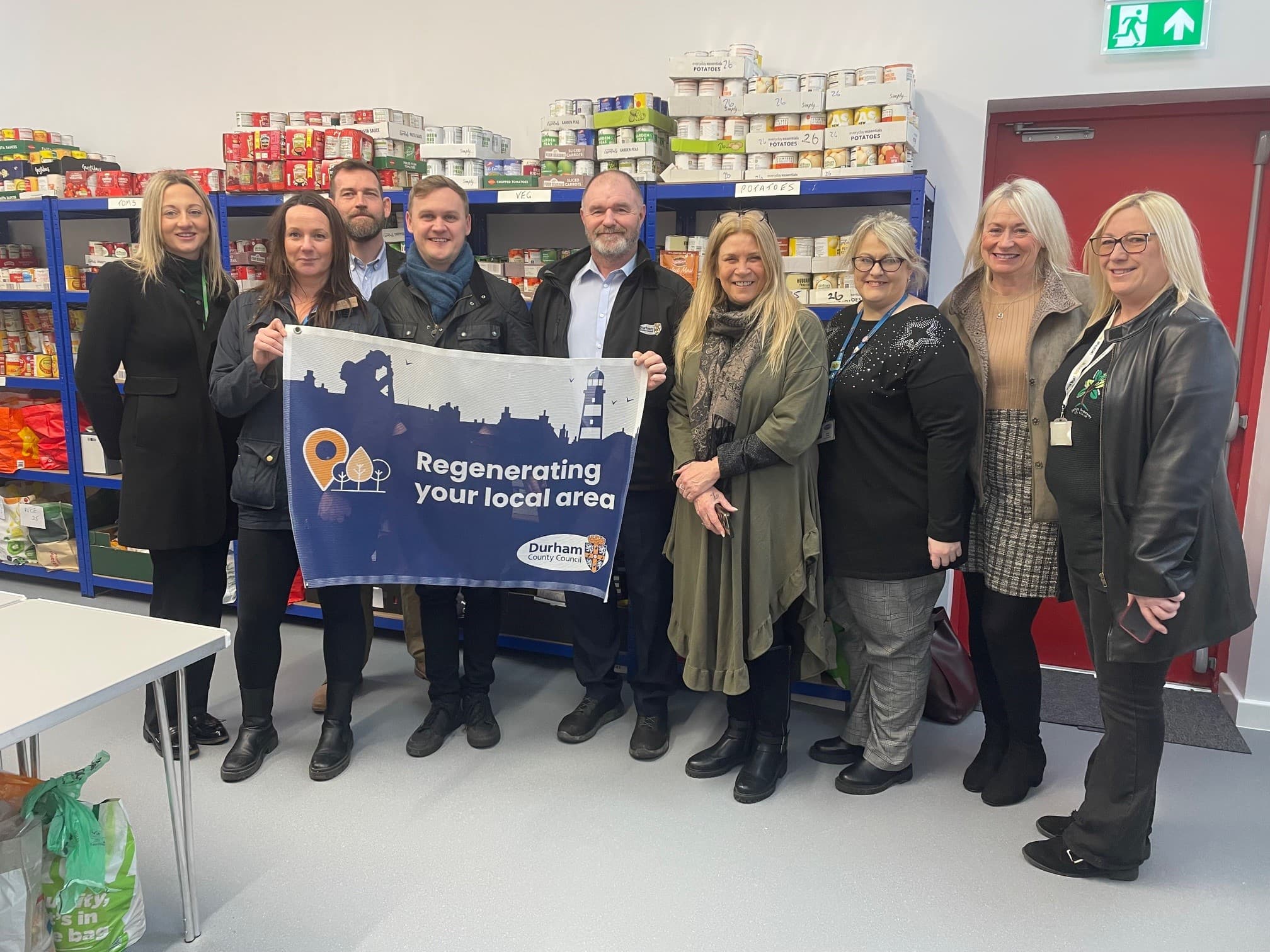 Community Support Expanded: Over £80,000 Boost for Durham Food Bank Program