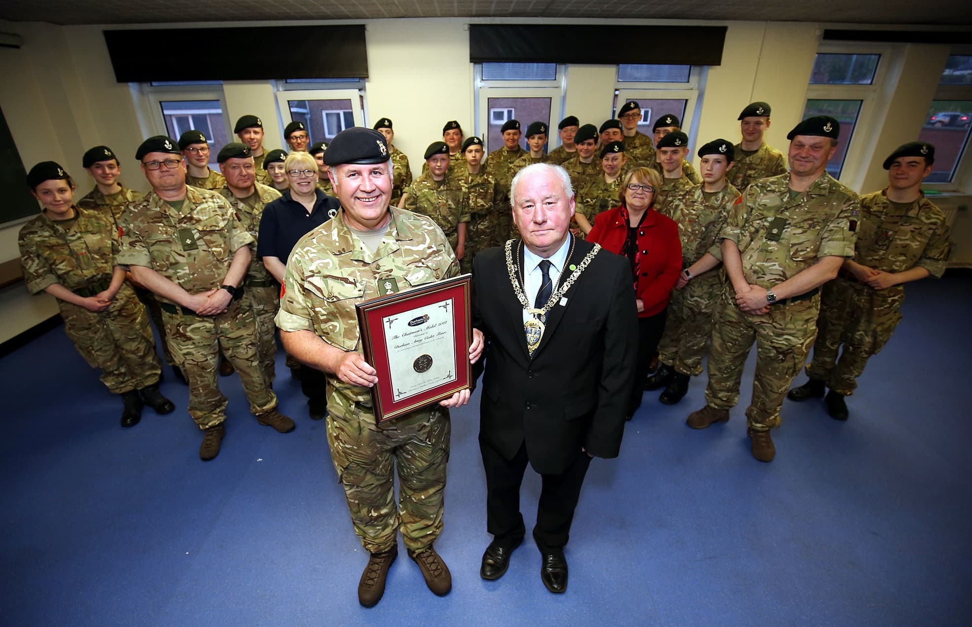 Army Cadet Force Recognised with Chairman’s Medal