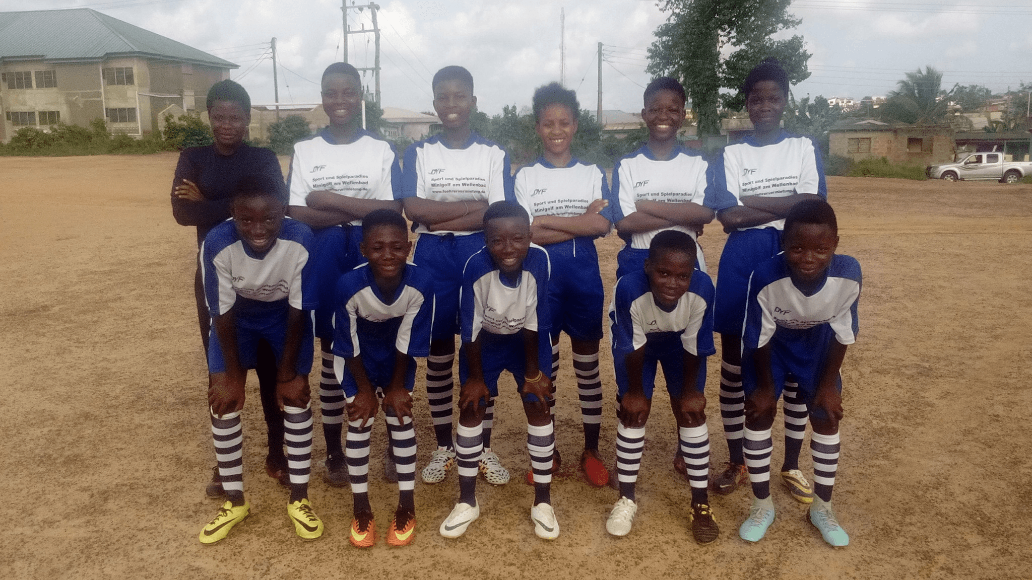 Durham City AFC Partnership with Ali Royals Football Academy in Cape Coast, Ghana