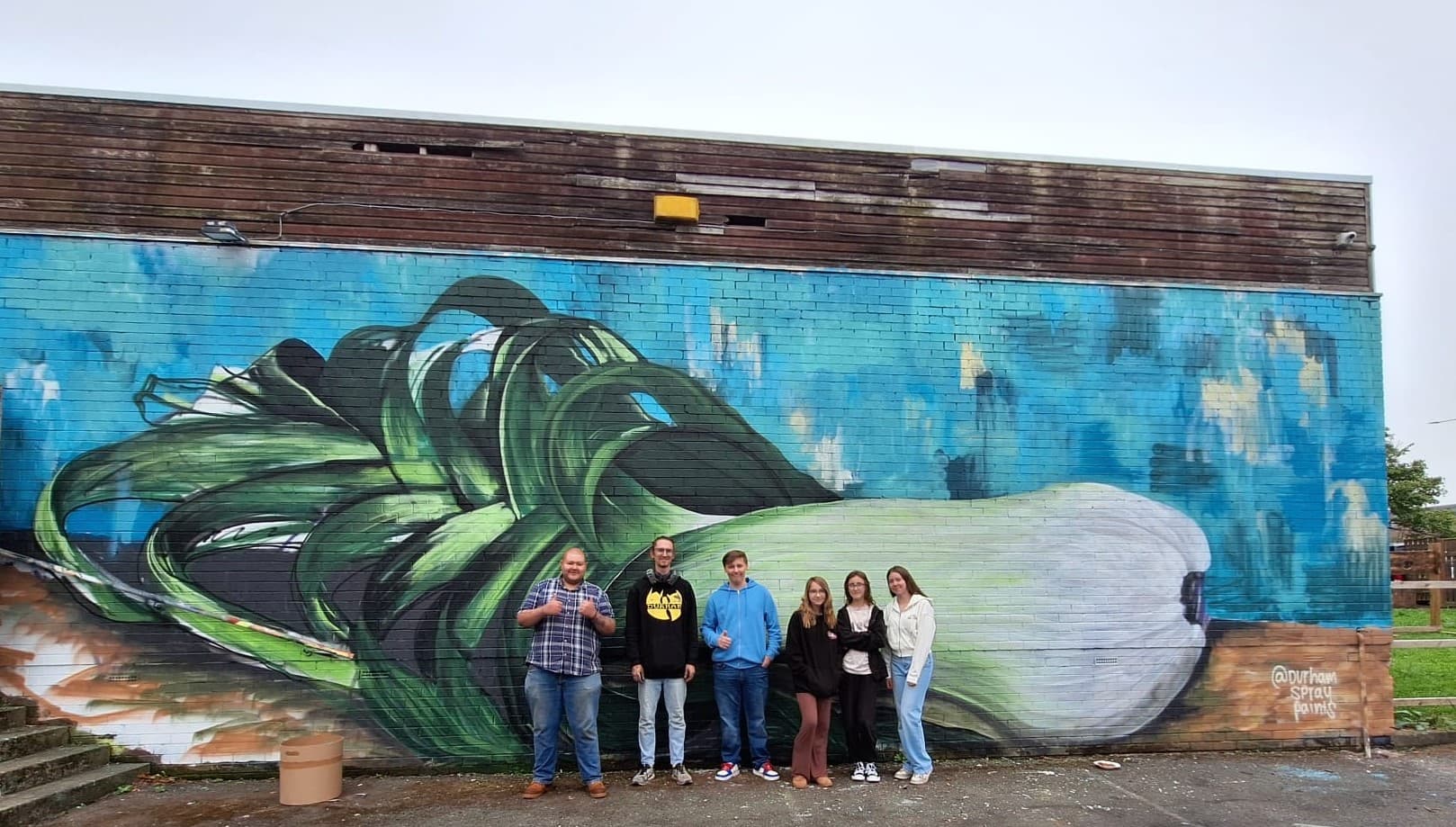 Stanley’s Mining Heritage Celebrated in Vibrant New Mural by Local Youth Council