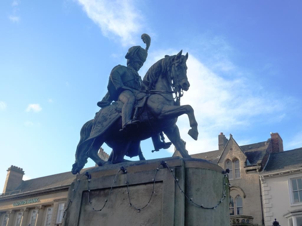 Durham Market Place’s Controversial Equestrian Statue – Tantrums, Suicide & Bankruptcy