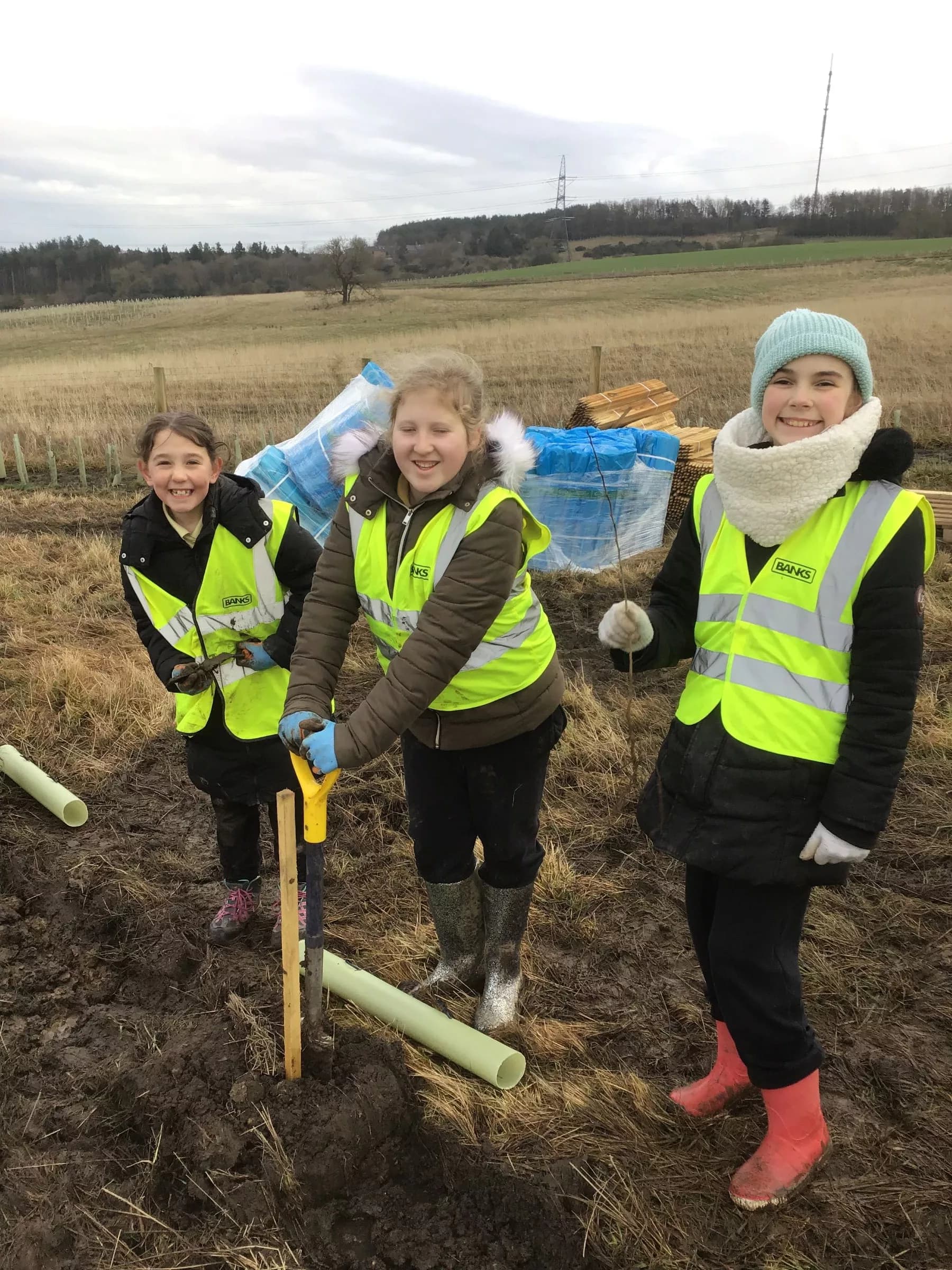Community Spirit in Action: Durham Residents and Schools Plant Trees for a Greener Tomorrow