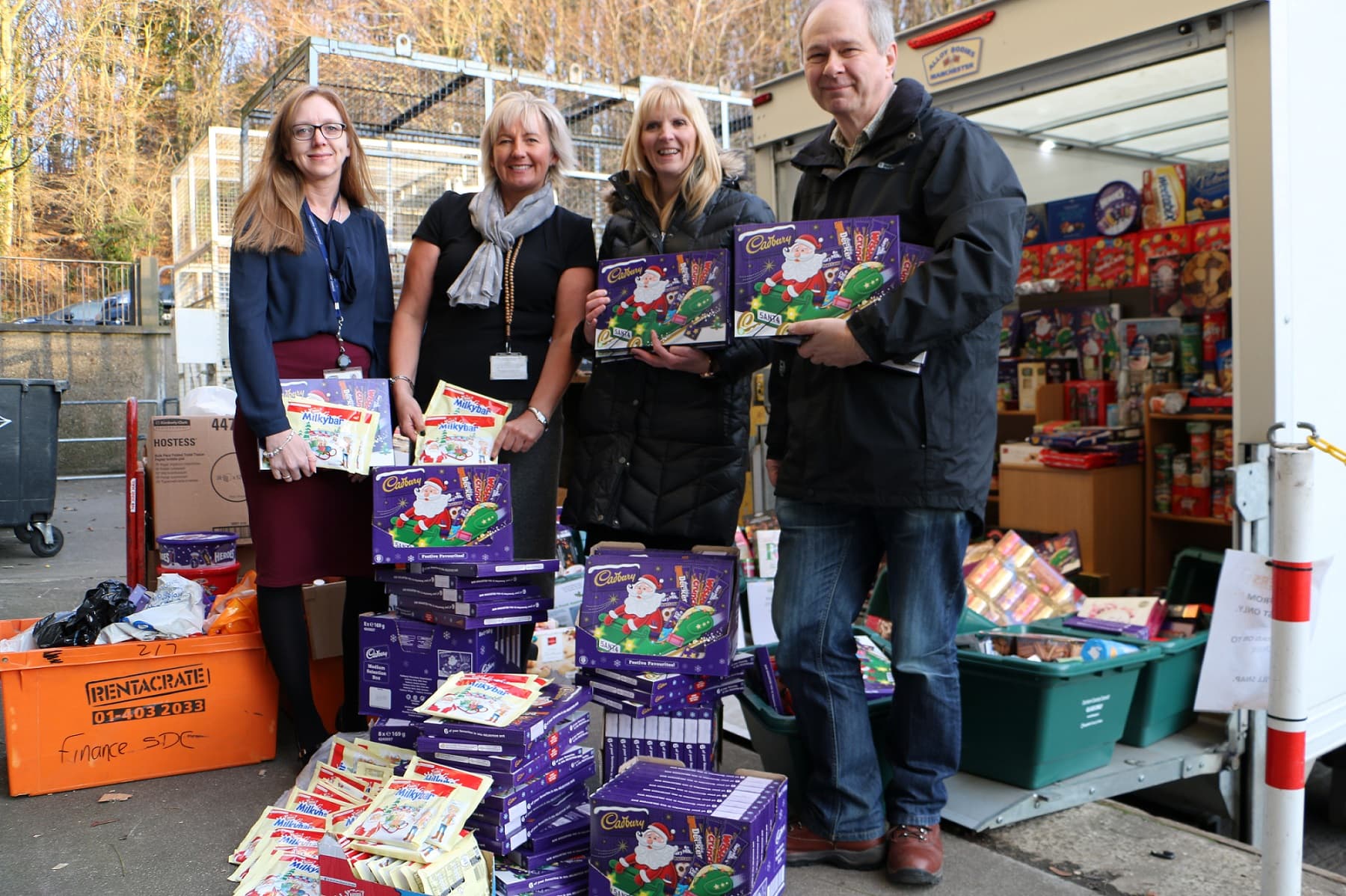 Durham Foodbank Flooded with Festive Donations from Council Workers