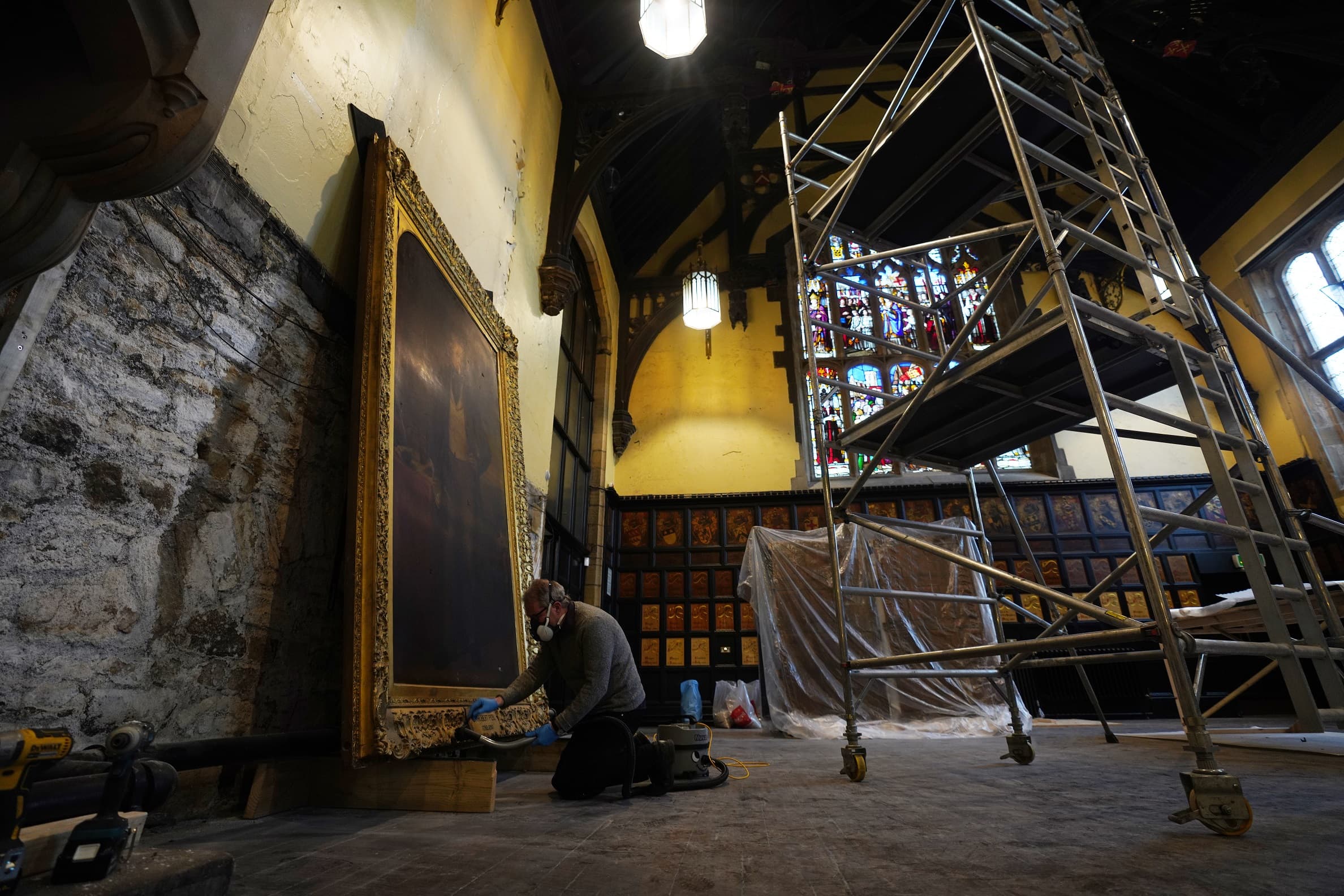 Work Being Undertaken At Durham Town Hall To Preserve Its History