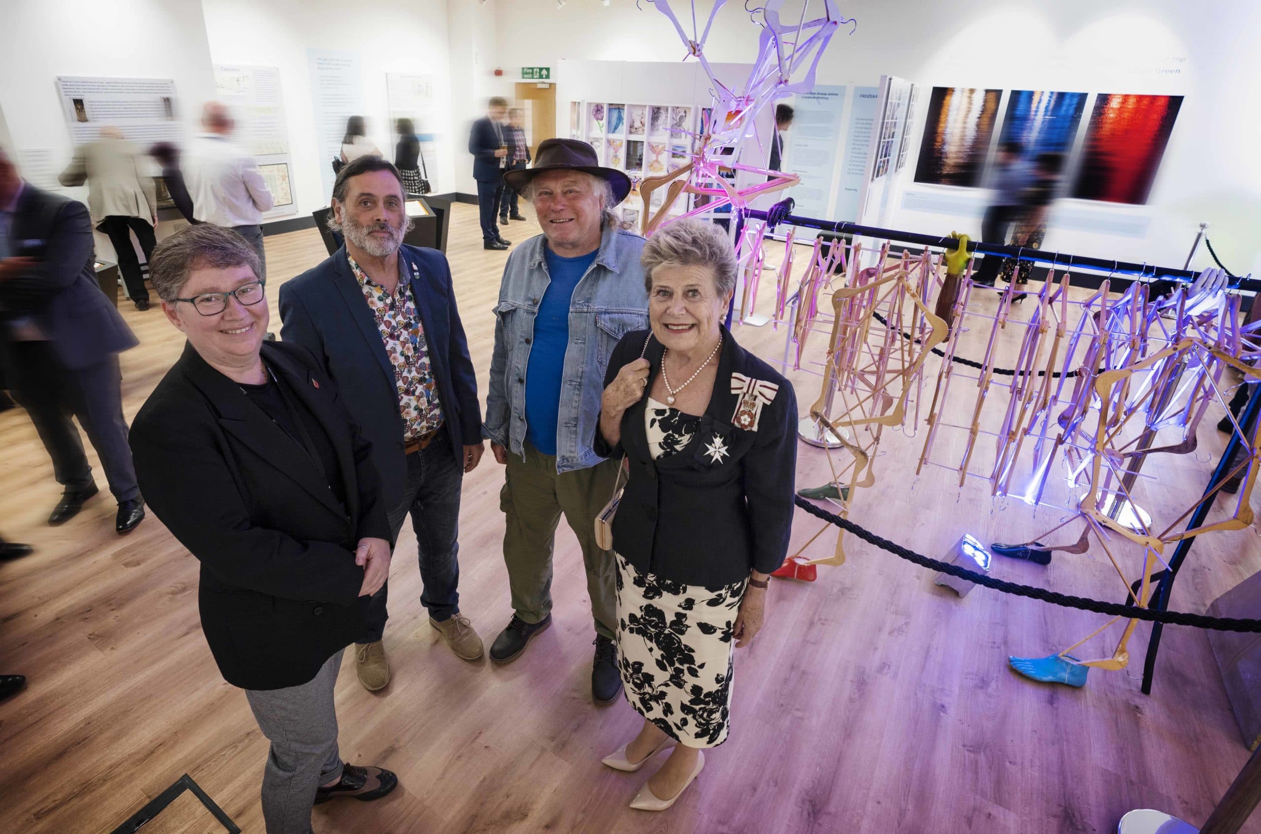 Veterans And Armed Forces Community Artwork Being Exhibited At Bishop Auckland Town Hall