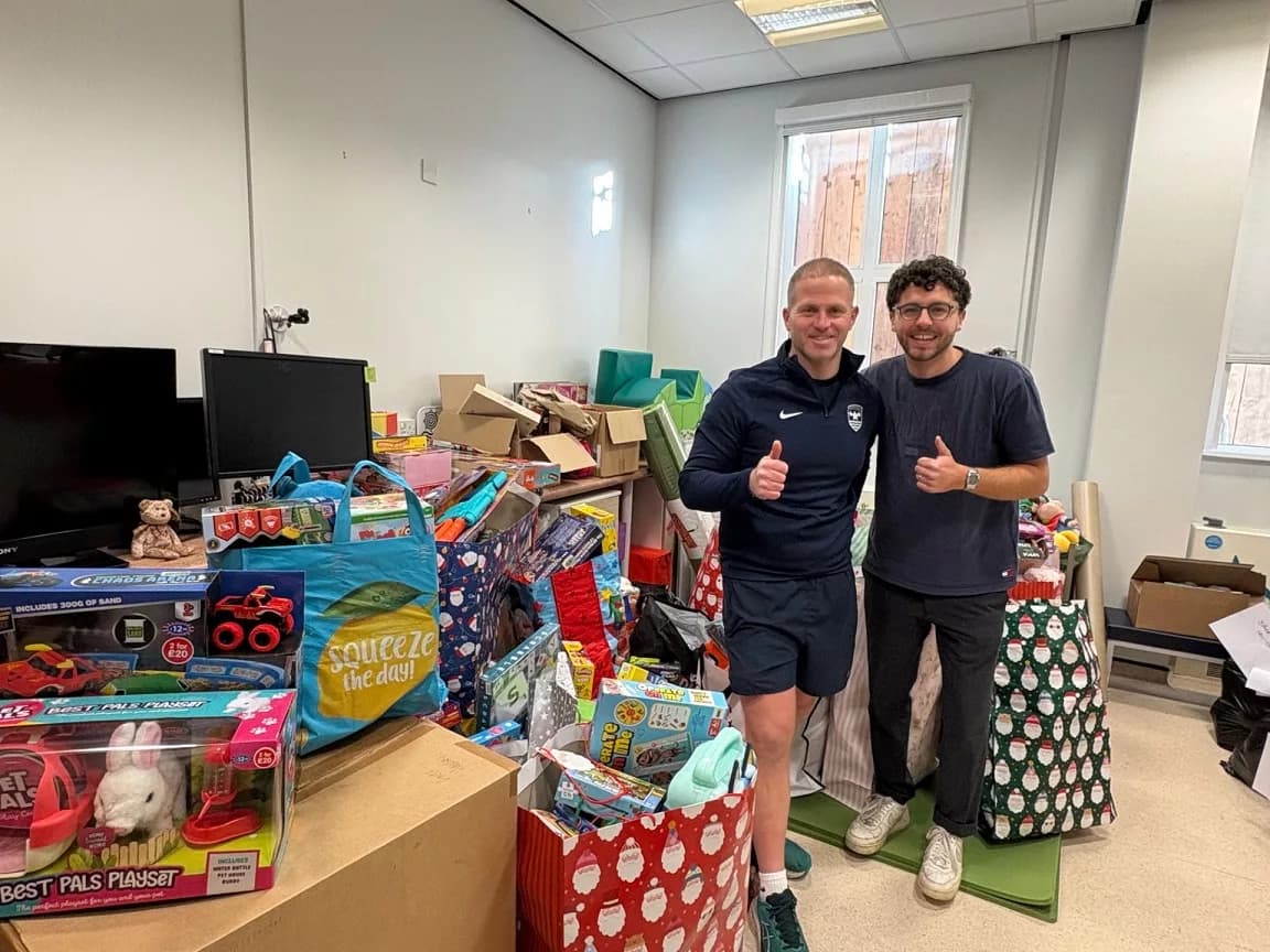 Grassroots Football Club Brings Christmas Joy to Over 400 North East Children