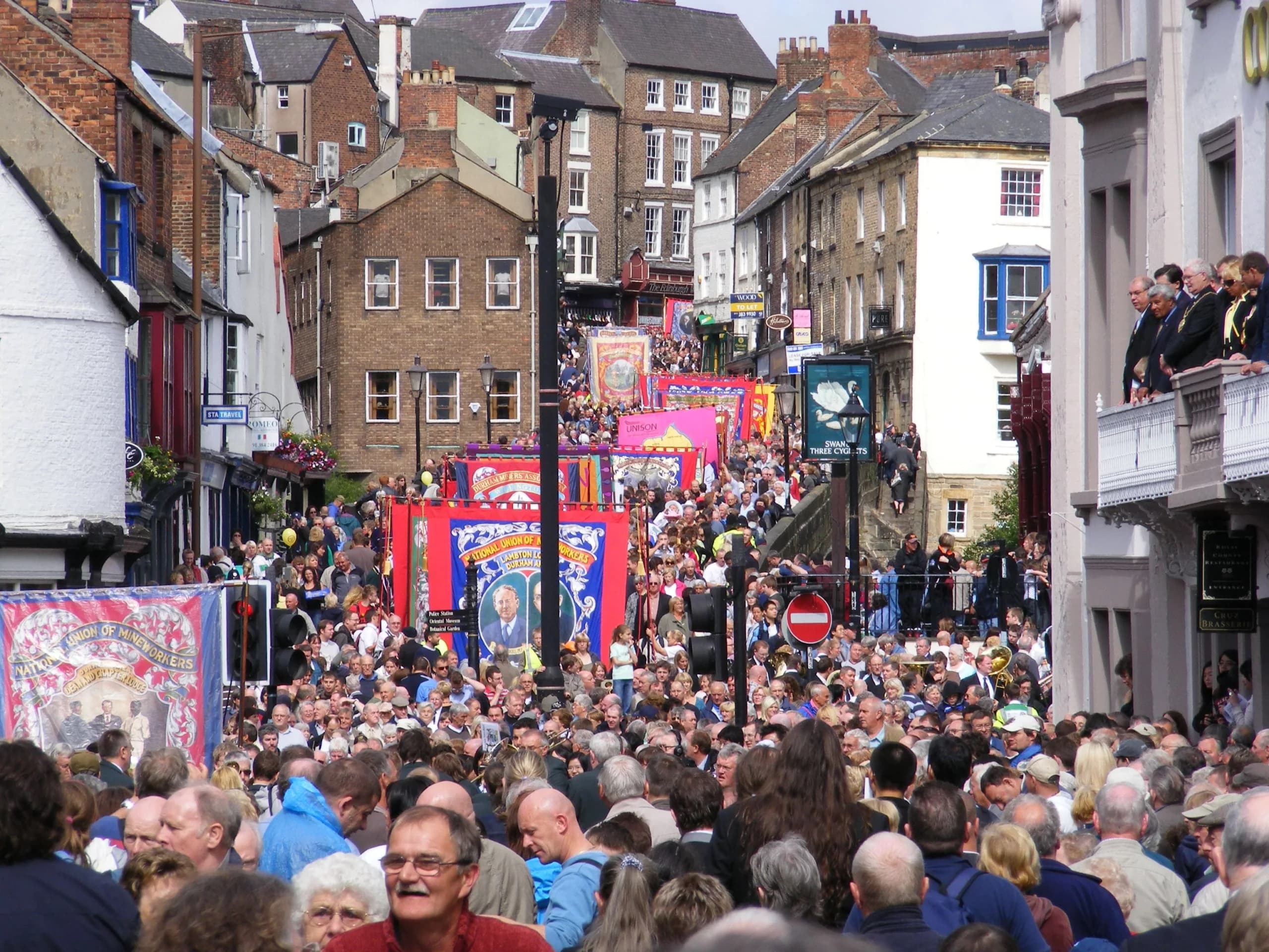 Road Closures And Travel Advice Announced For Durham Miners Gala 2026