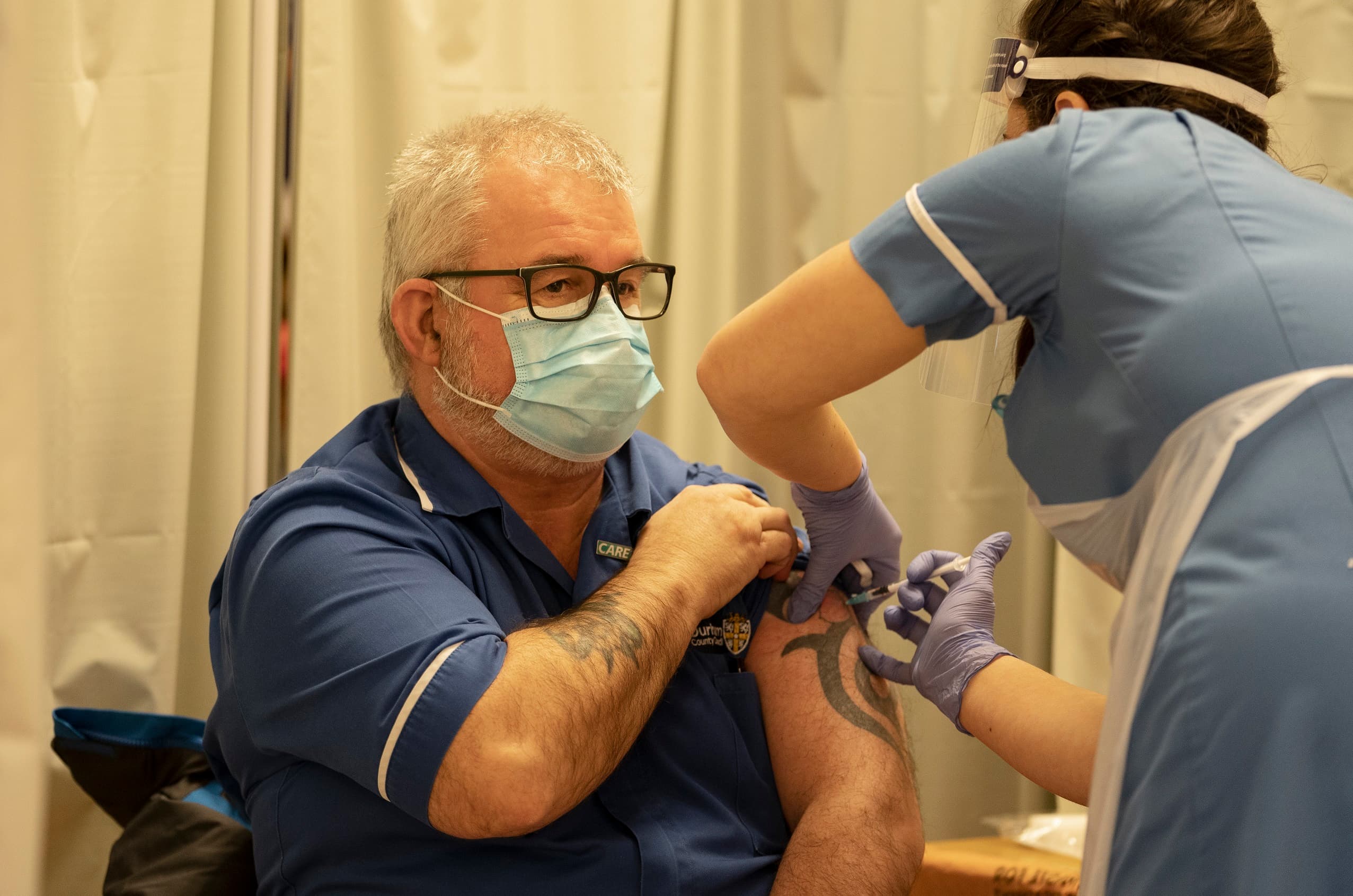 A Sigh Of Hope As Covid-19 Vaccines Start To Be Distributed