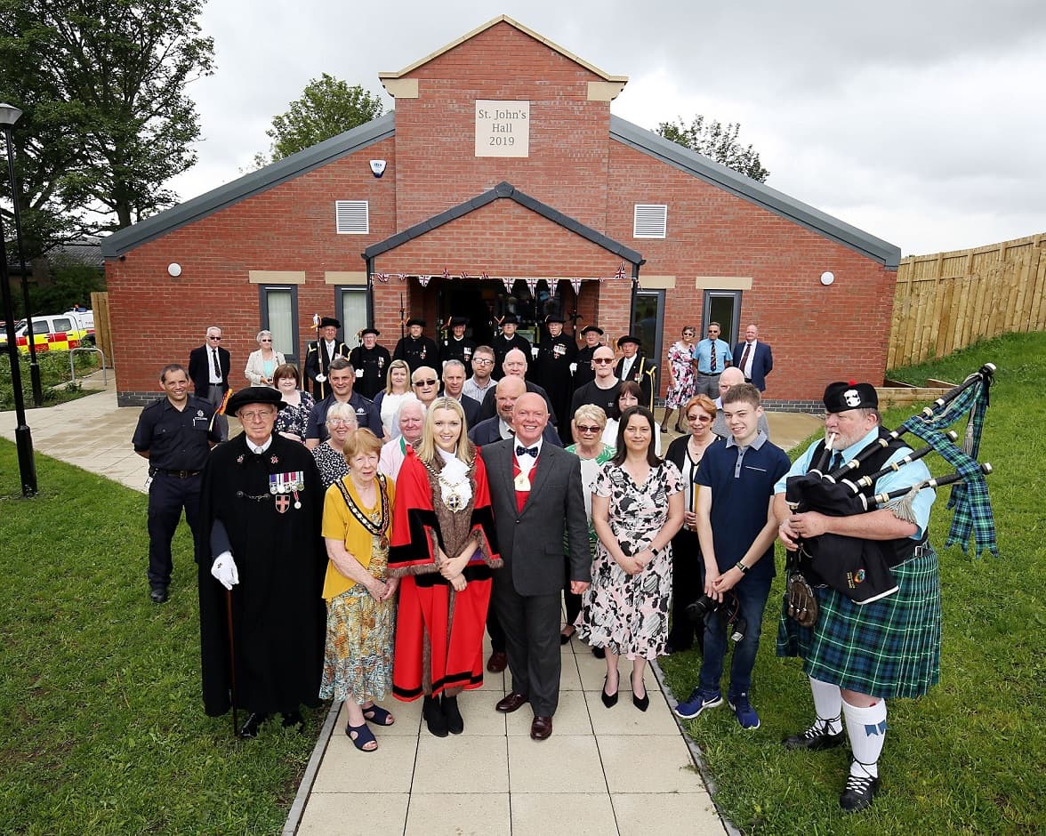 Celebrations as £670,000 Village Hall Rises from the Ashes