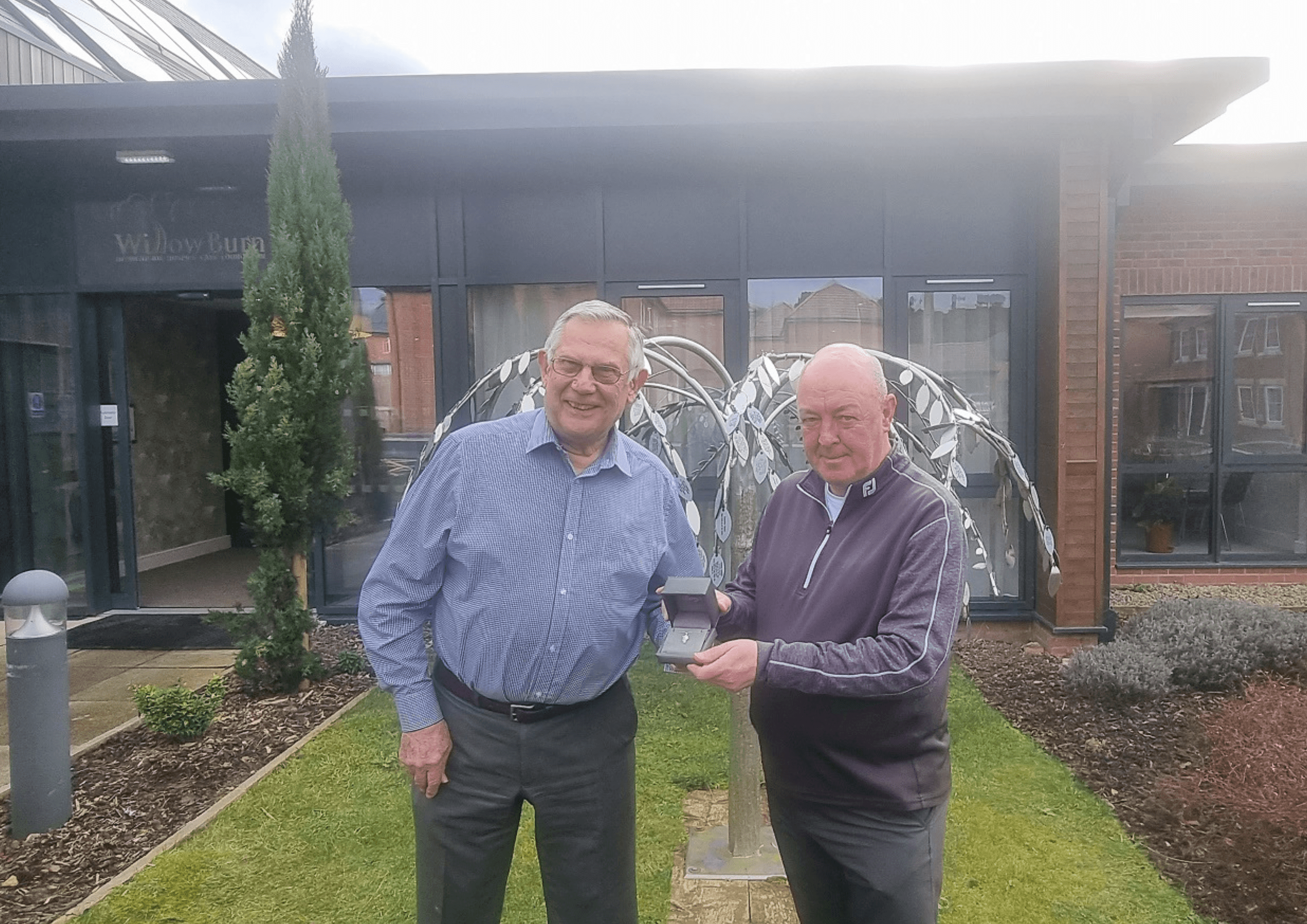 Win a Luxurious Diamond Pendant with Willow Burn Hospice Diamond Raffle