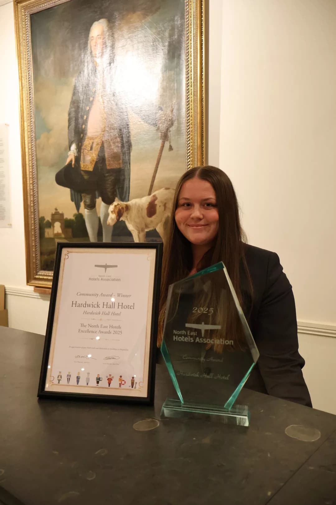 Hardwick Hall Wins Top Community Award for Transforming Local Charity Giving