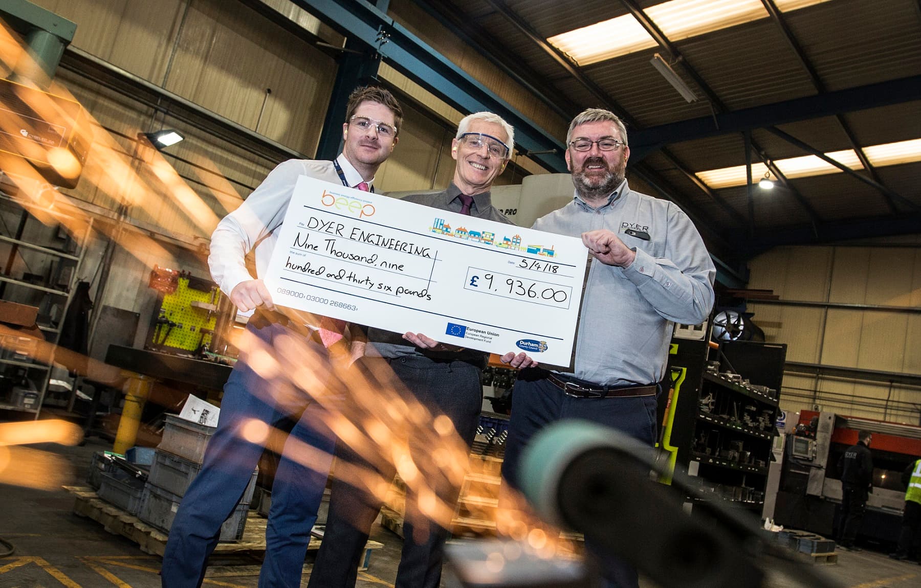 Switching off the Lights Saves Durham Business £30,000 a Year