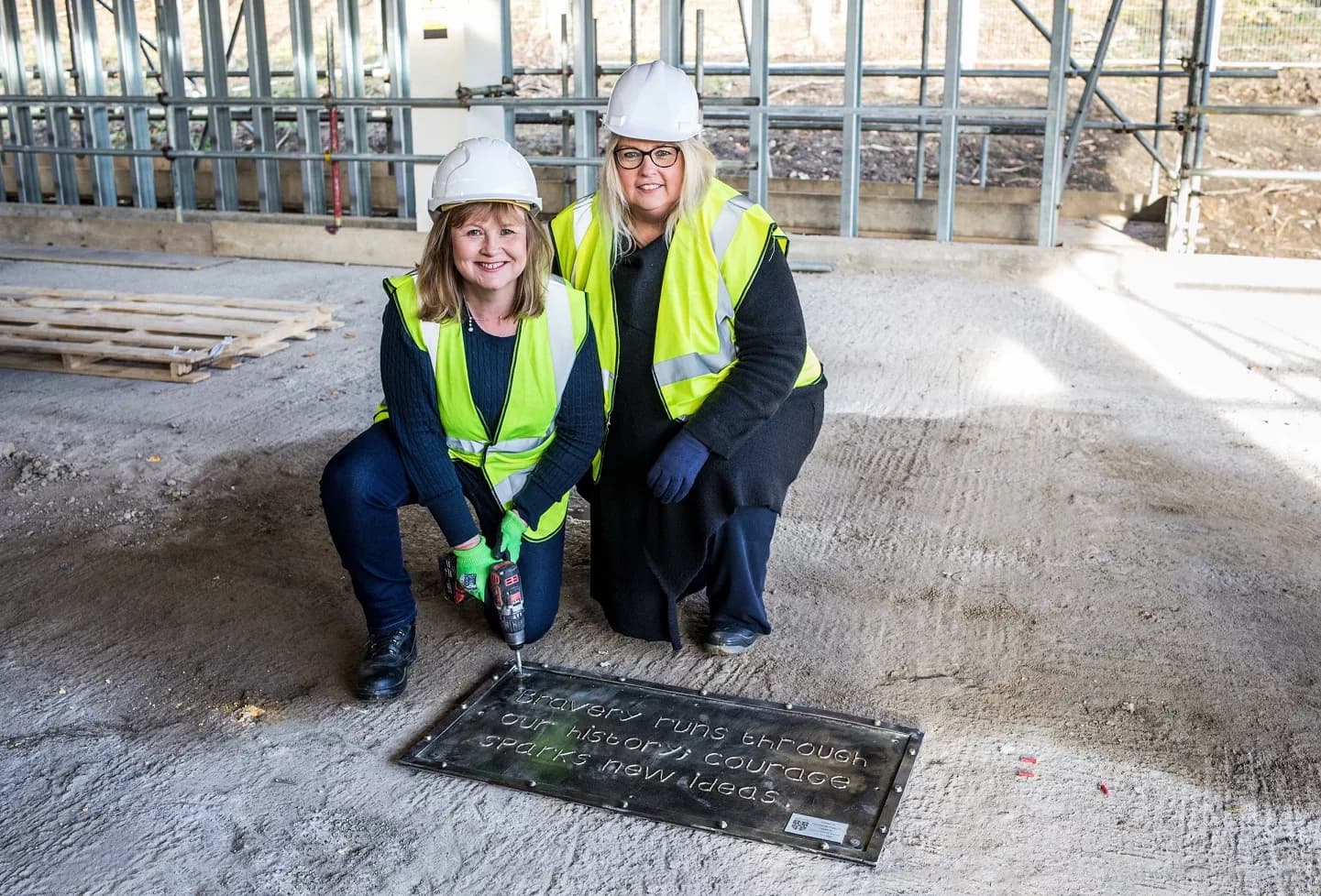 Bravery and Creativity: DLI Museum’s Steel Artwork Bridges Past and Future