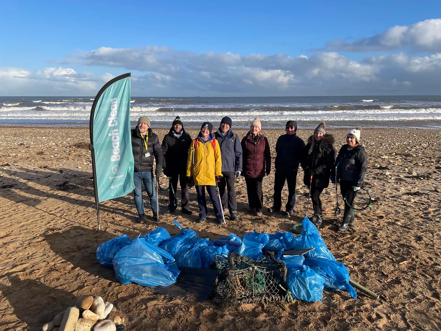 Keeping County Durham’s Coast Clean: Volunteers’ Efforts Secured with New Funding