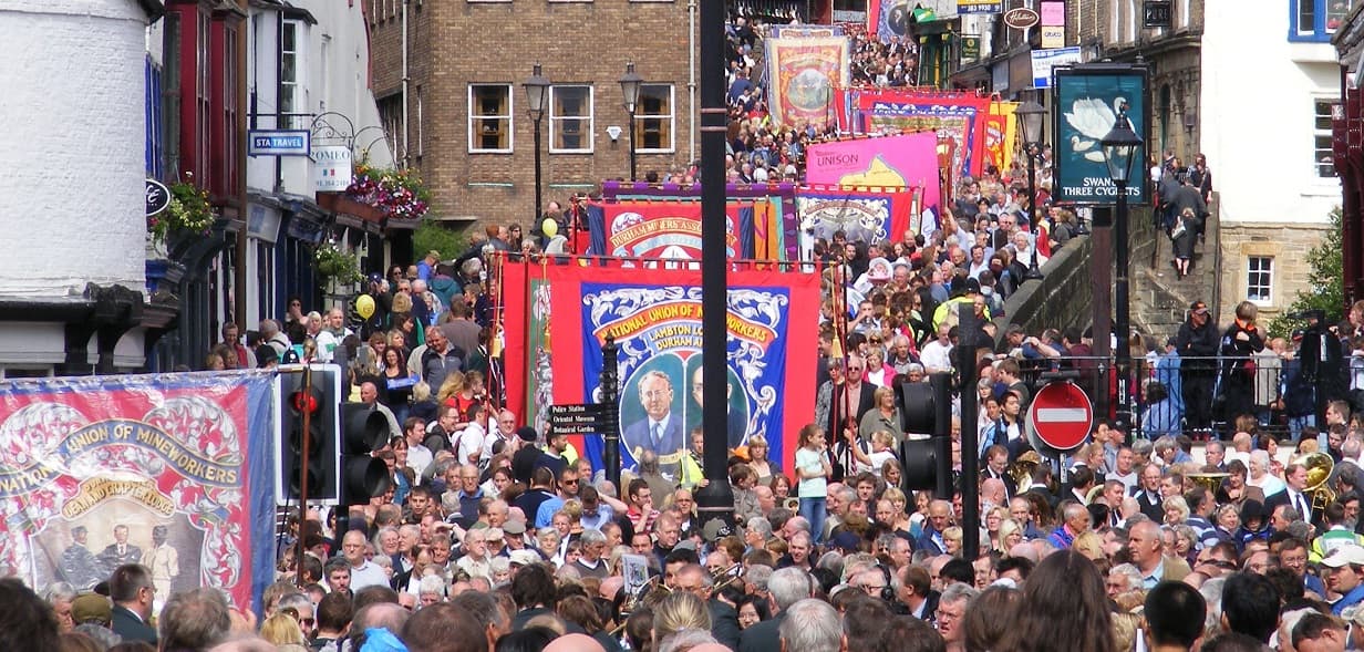 This July’s Durham Miners Gala