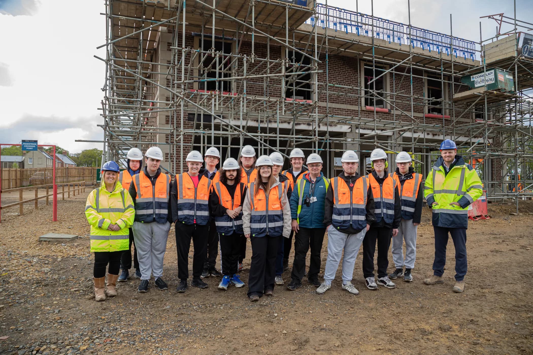Construction Students Gain First-Hand Insight into Building-Site Careers