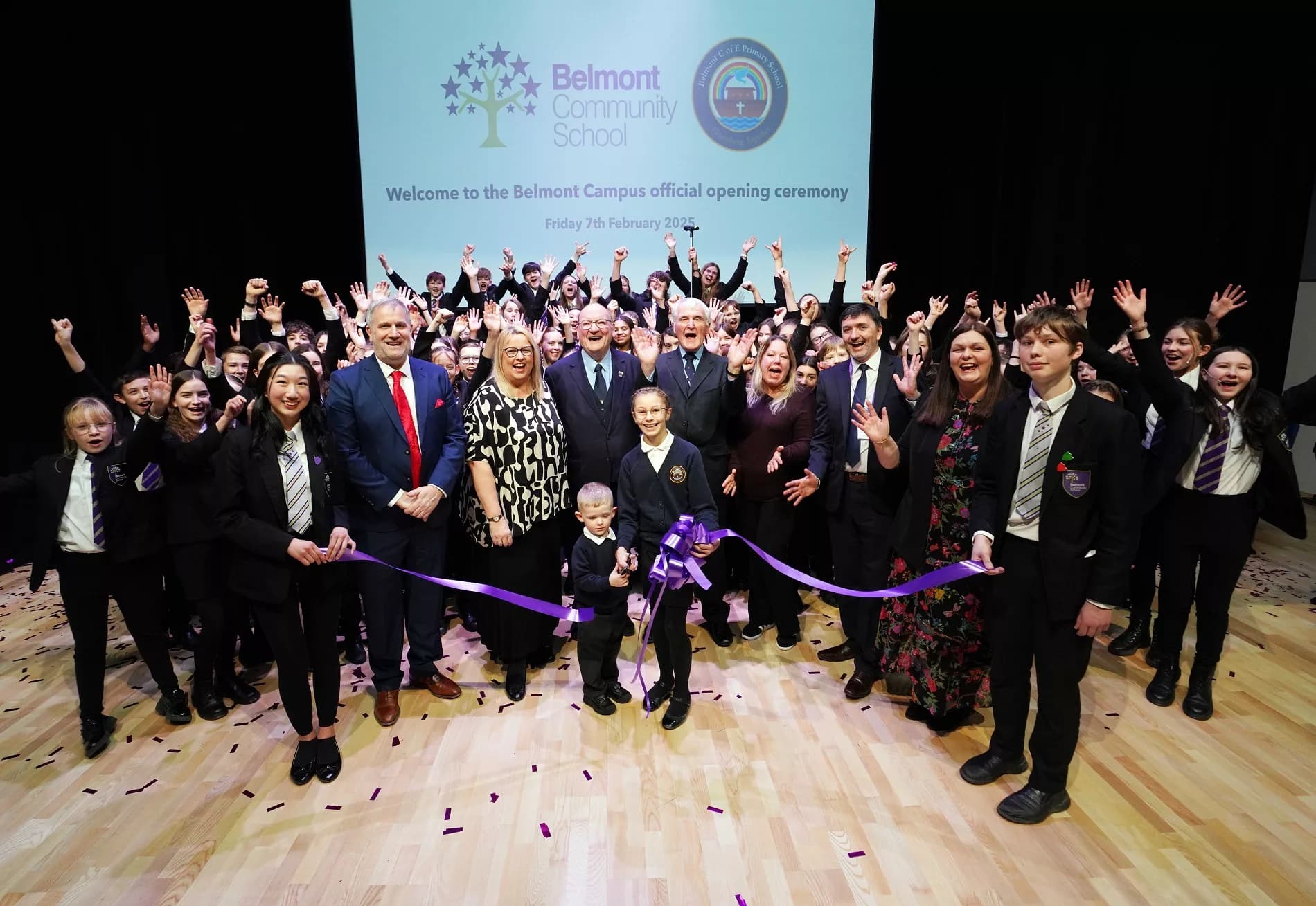 State-of-the-Art £40m Belmont Schools Officially Opened by Council Leaders