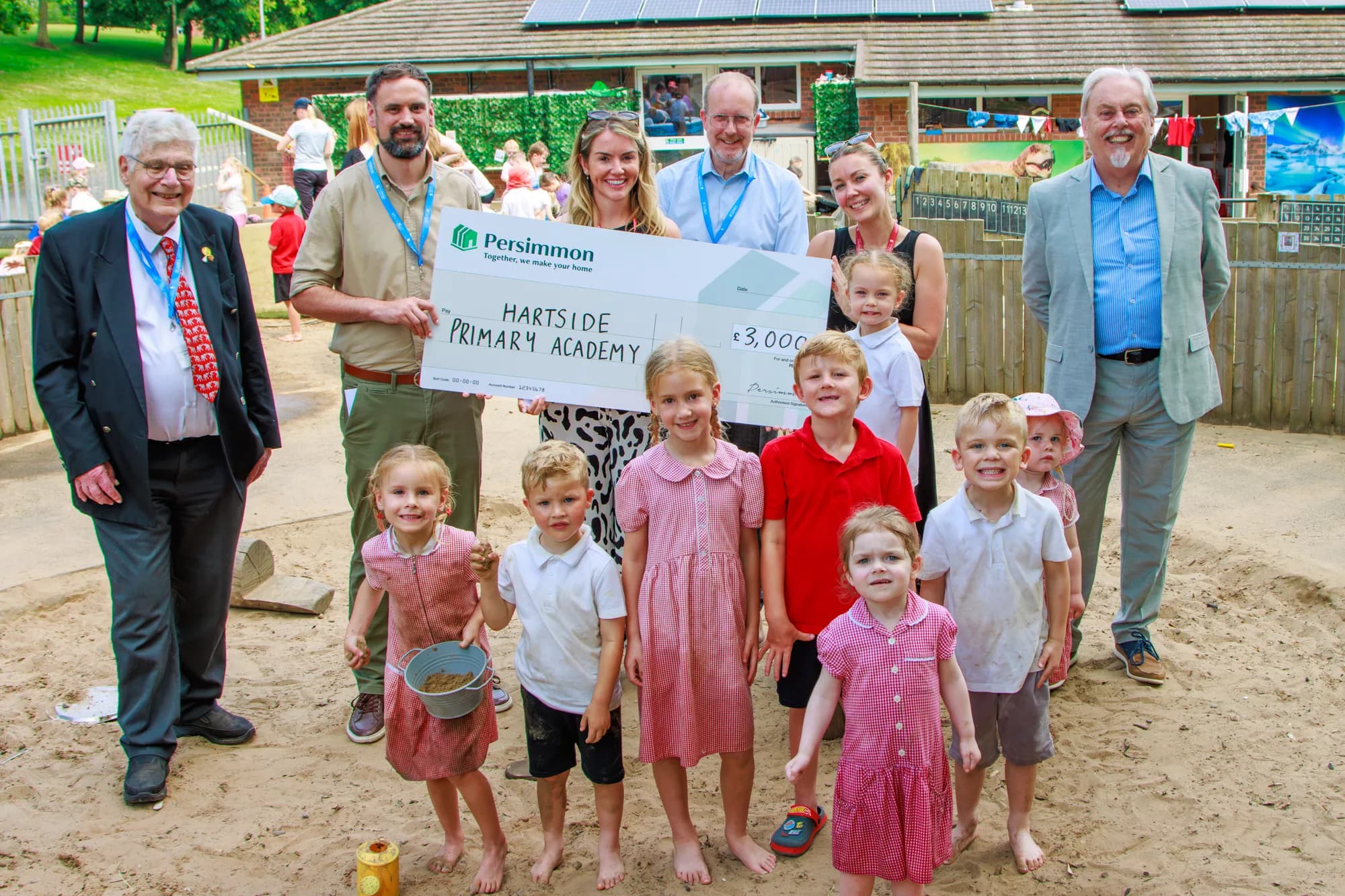 County Durham School Playground Set For Upgrade Thanks To Persimmon Donation