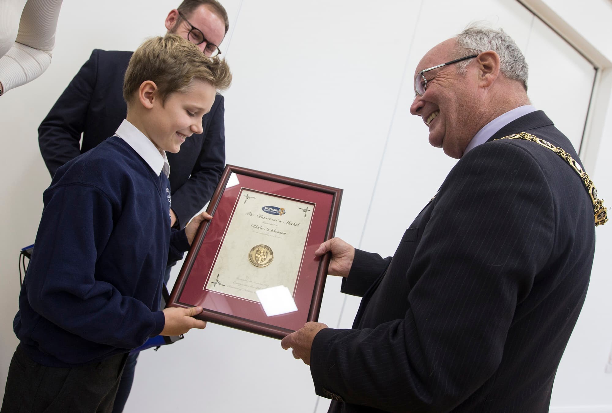 Lifesaving County Durham Schoolboy Rewarded with Medal