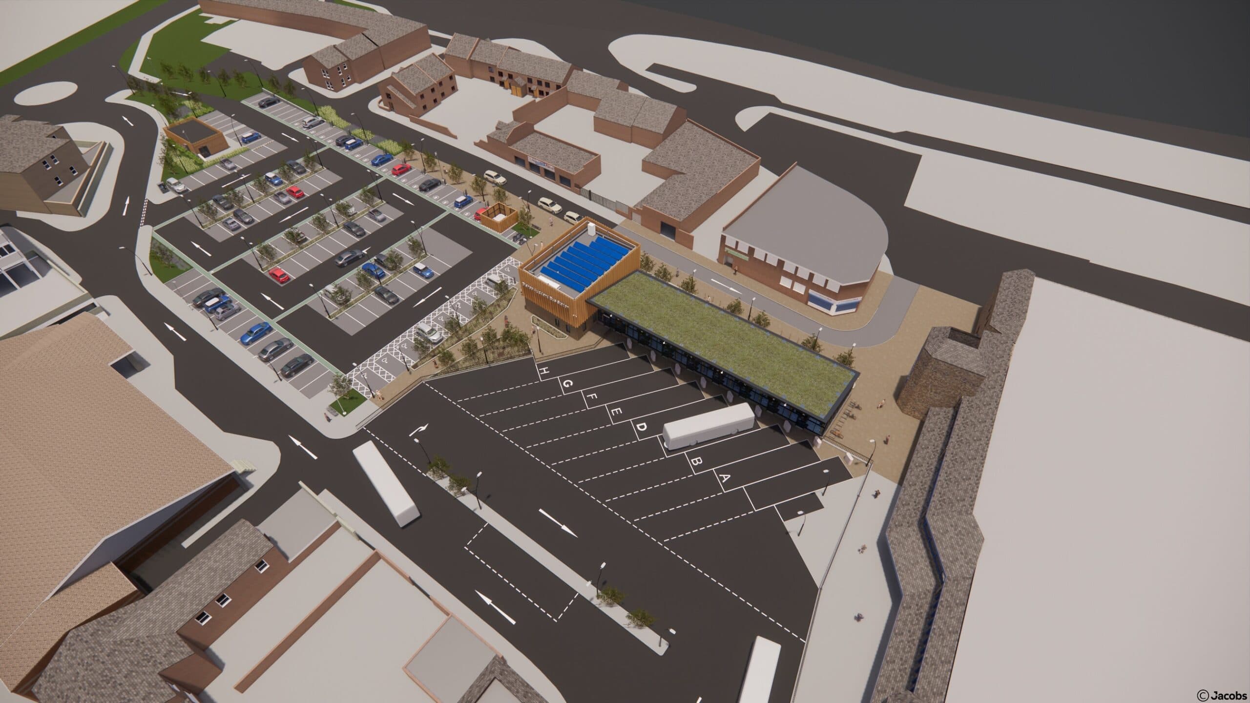 Bishop Auckland’s Transformation: Modern Bus Station and Enhanced Parking on the Horizon