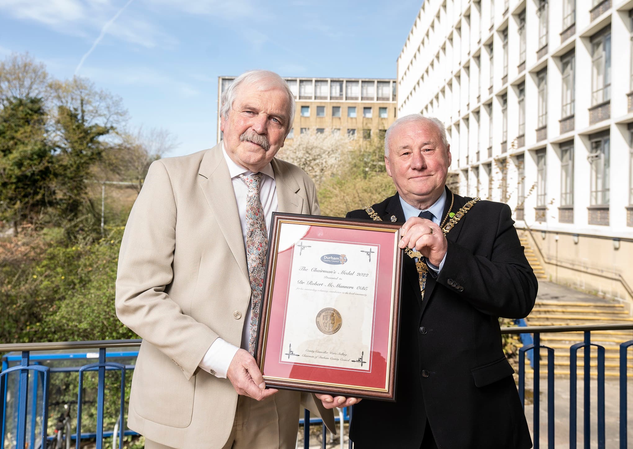 Prestigious Award for Dedicated Sports Volunteer and Retired GP