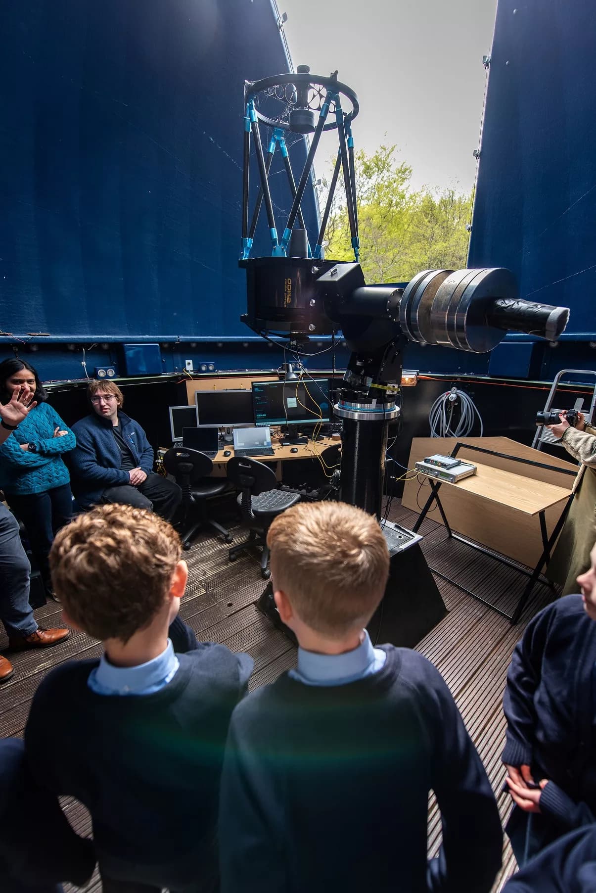 County Durham Pupils Send Messages into Space Using Laser Technology