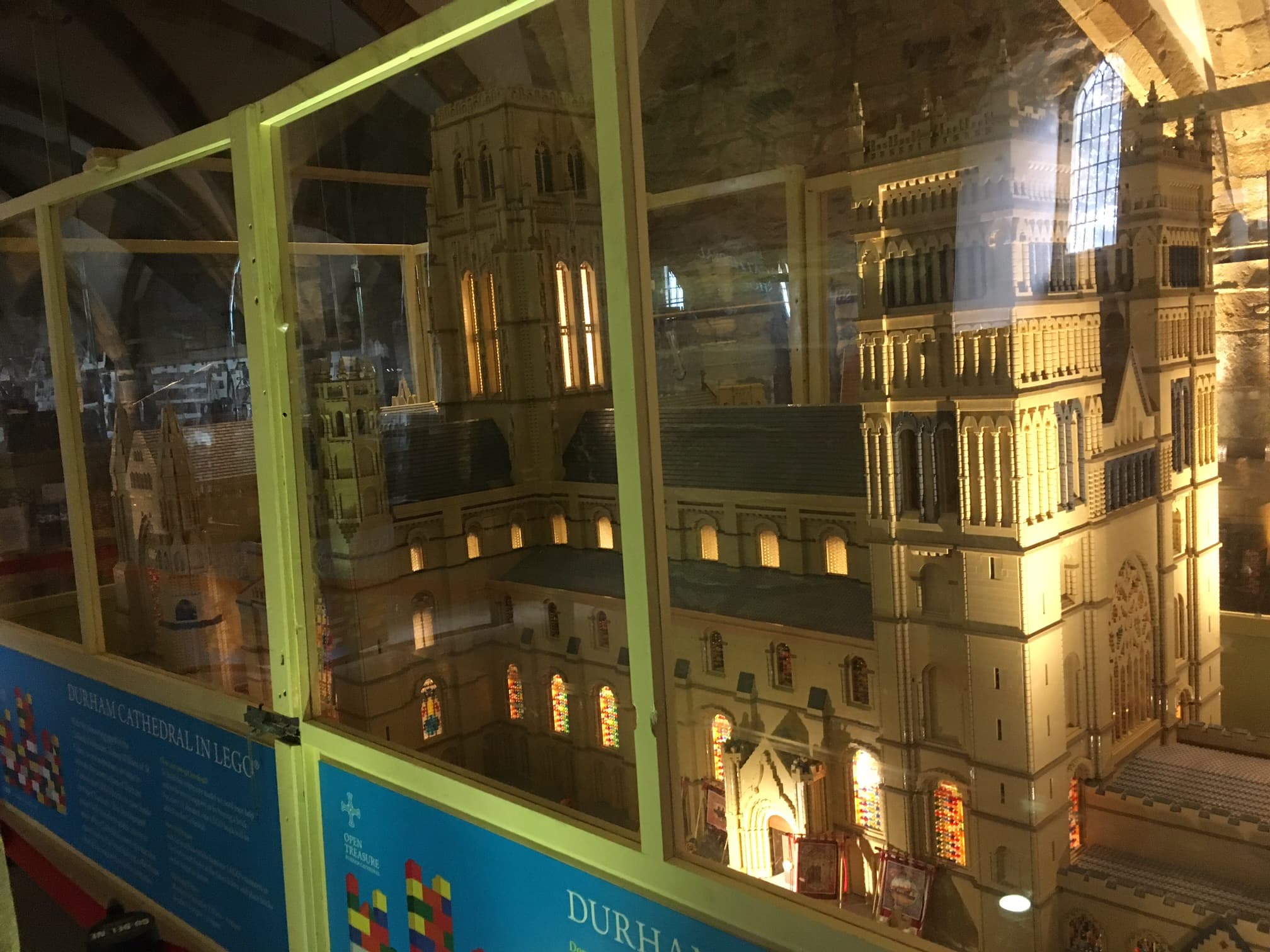 Durham Cathedral Modelled in Lego