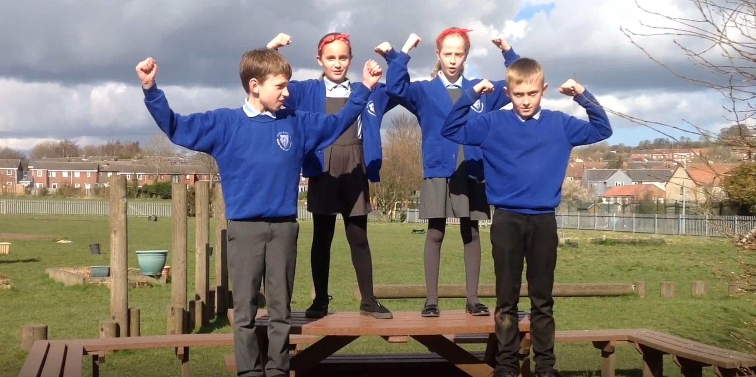 Pupils Create Uplifting Video Ahead of School Closures