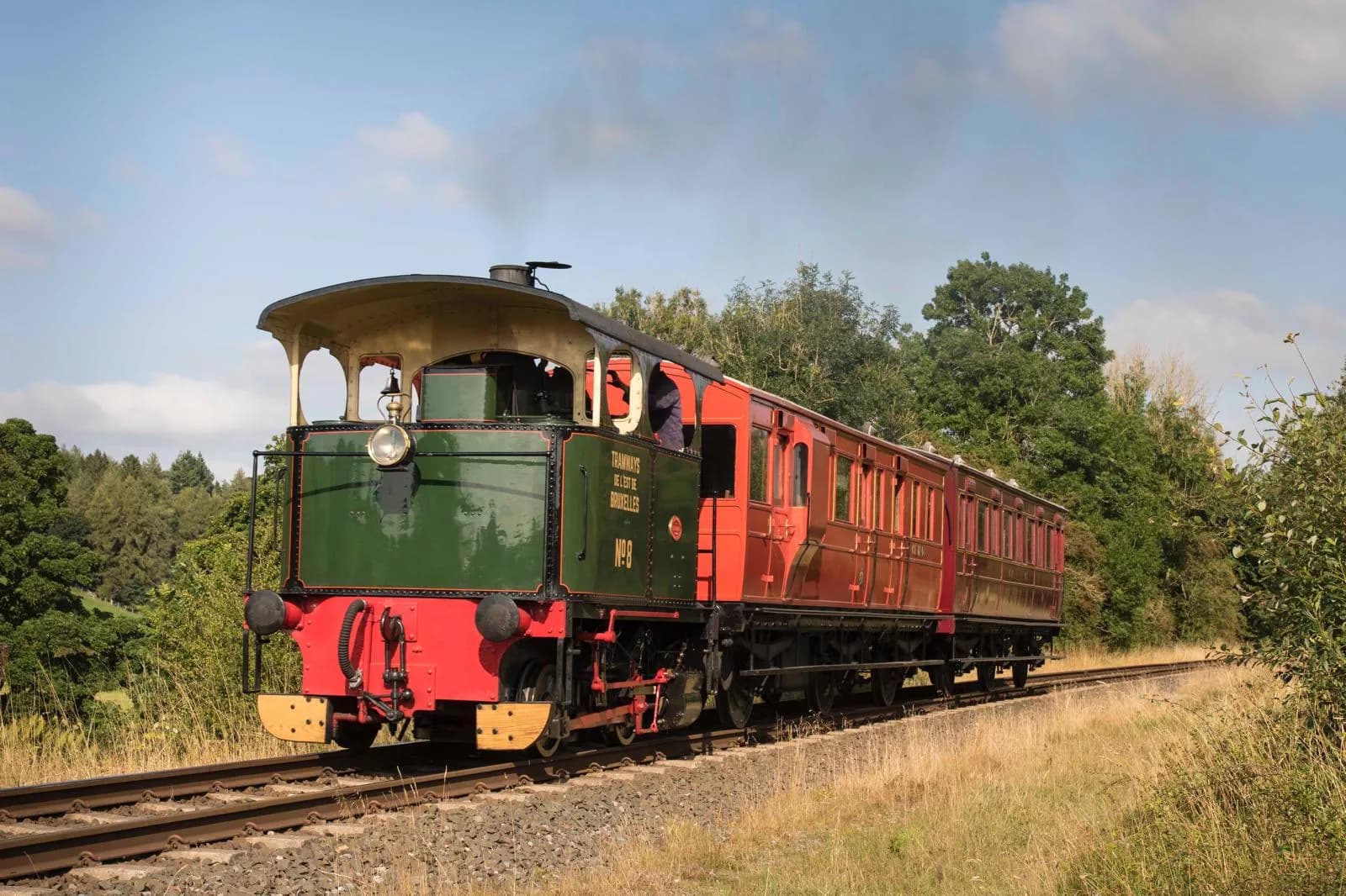 Tanfield Railway Welcomes Rare 1890 Belgian Steam Tram for May Festival