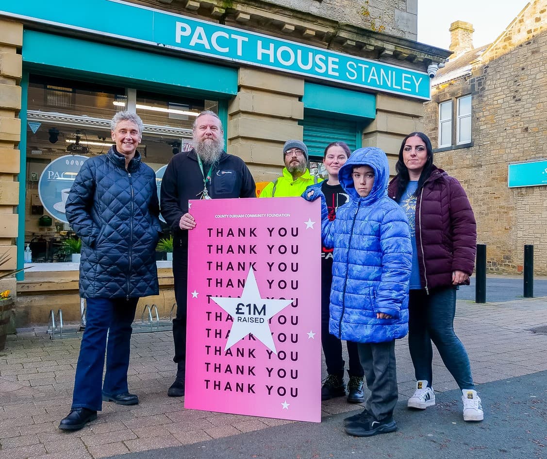 County Durham Community Foundation Surpasses £1 Million Milestone in ‘Poverty Hurts’ Appeal