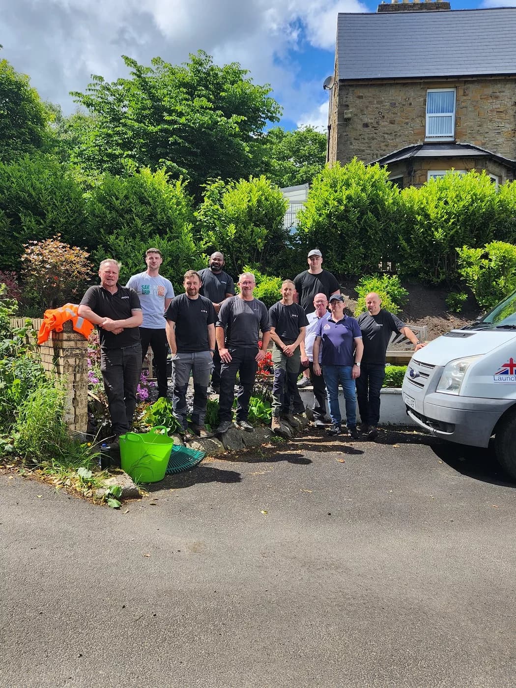 Avove Surveyors Honour Armed Forces Day with Garden Makeover for Veterans