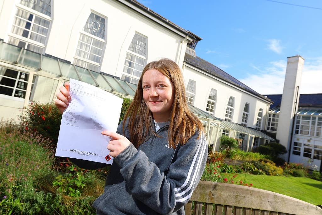 Teen Pole Vaulter Martha Soars to Success with Outstanding GCSE Results