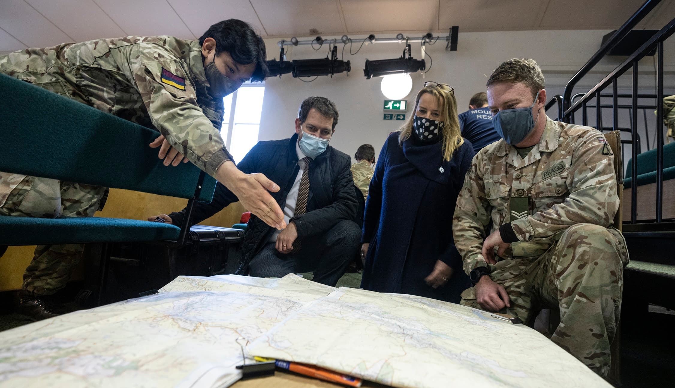 County Durham Multi-Agency recovery effort supported by Army after Storm Arwen