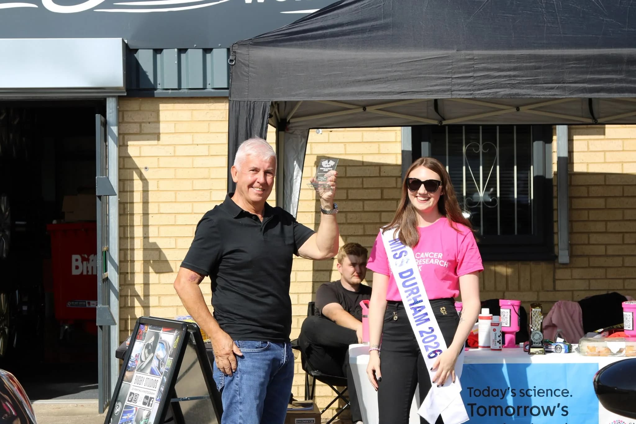 Miss Durham Nicole Hanson Unites Car Culture and Pageantry to Raise £1,270 for Cancer Research UK