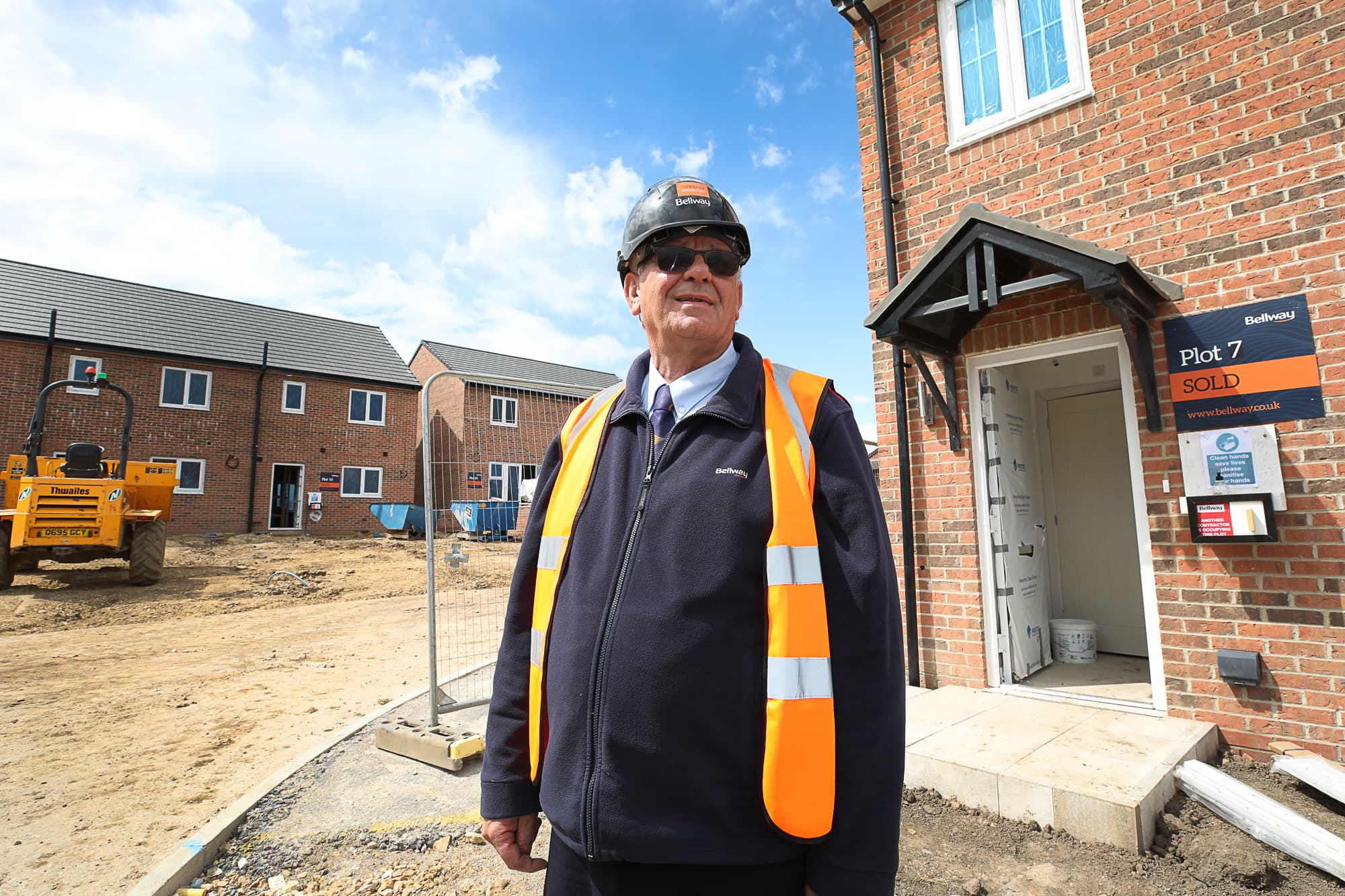 Geoff Ward at Bellway’s Byron Heights Wins Award