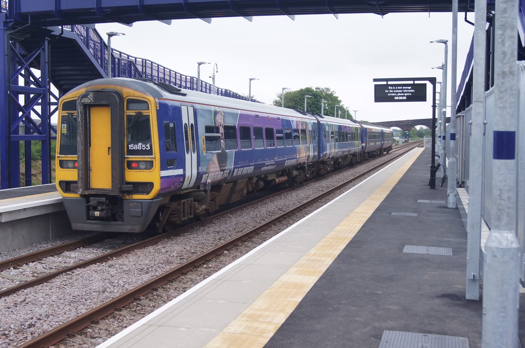 Horden Train Station Opens for Business