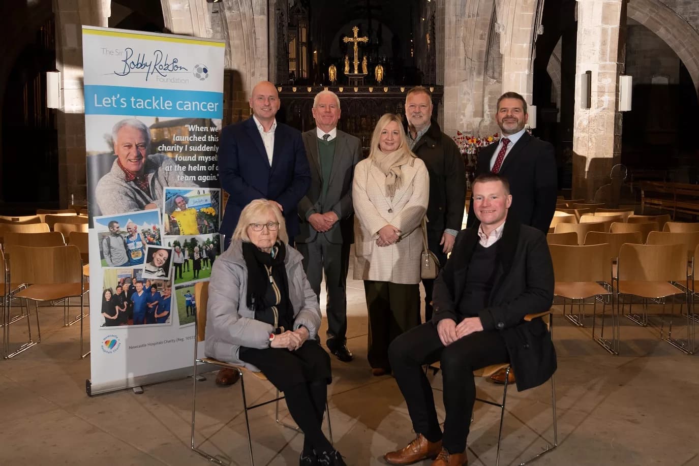 Durham Builders Bring Holiday Spirit to Christmas at the Cathedral for Sir Bobby Robson Foundation
