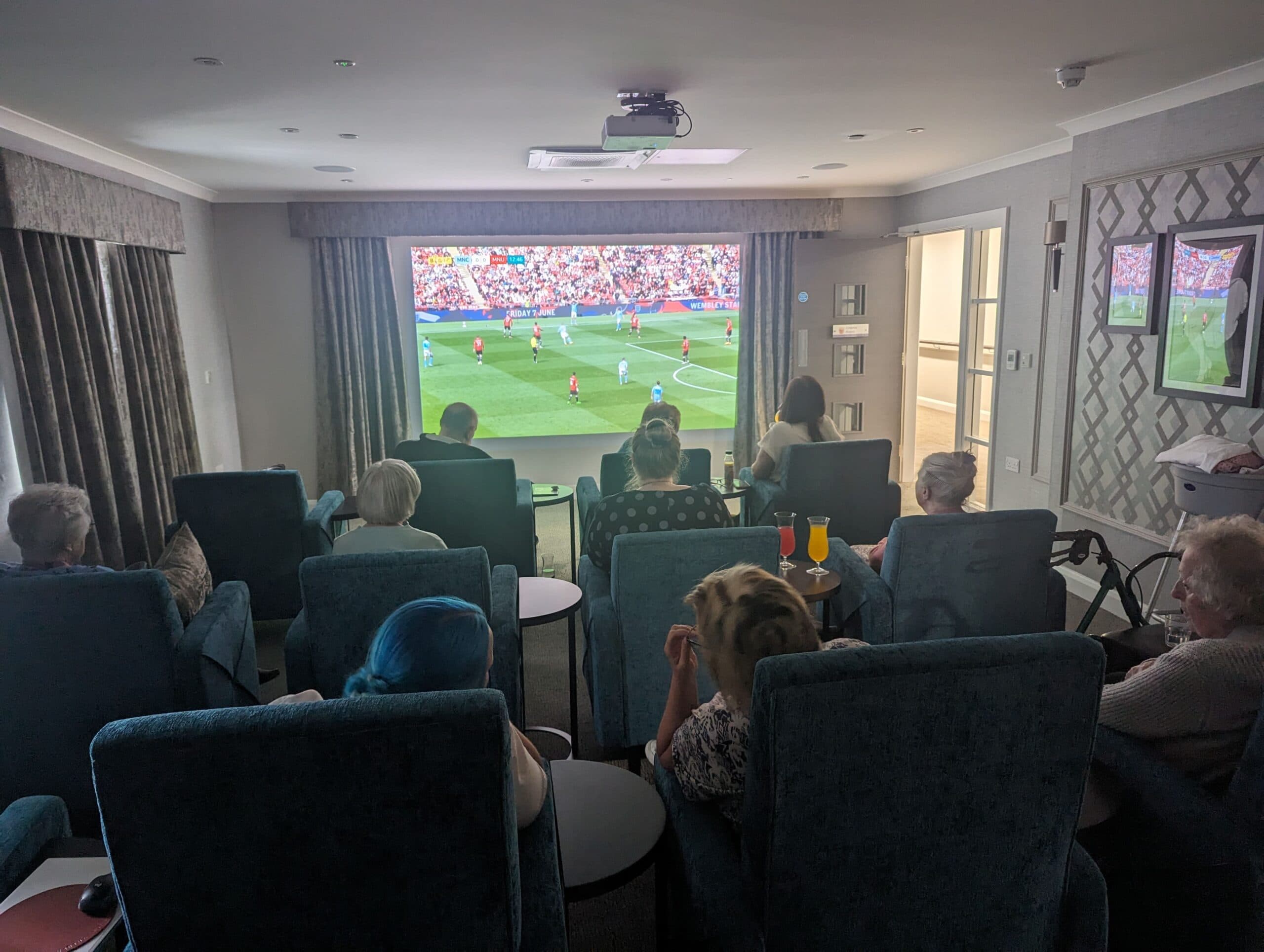 Durham Care Home Celebrates FA Cup Final with Special Nod to Former Newcastle United Player