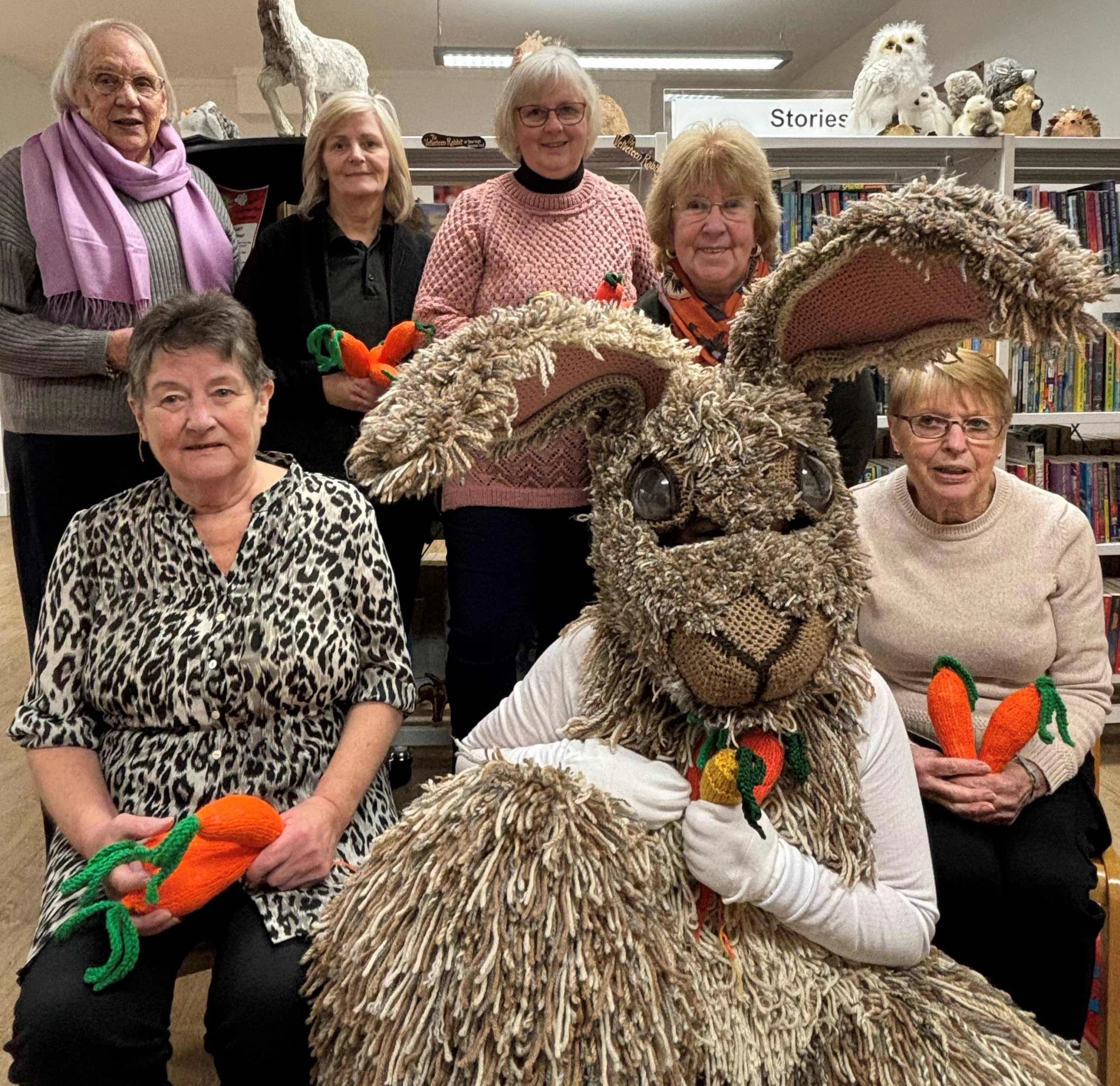 Knitting for Bunnies: Local Groups Help Bring The Velveteen Rabbit to Life