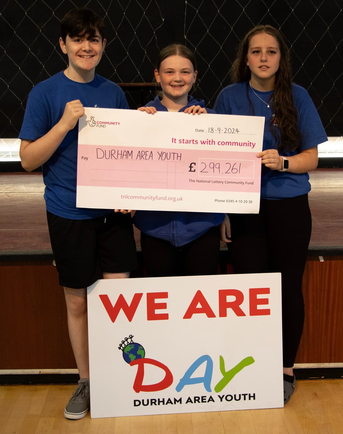 Durham Area Youth Secures National Lottery Grant to Empower Local Young People