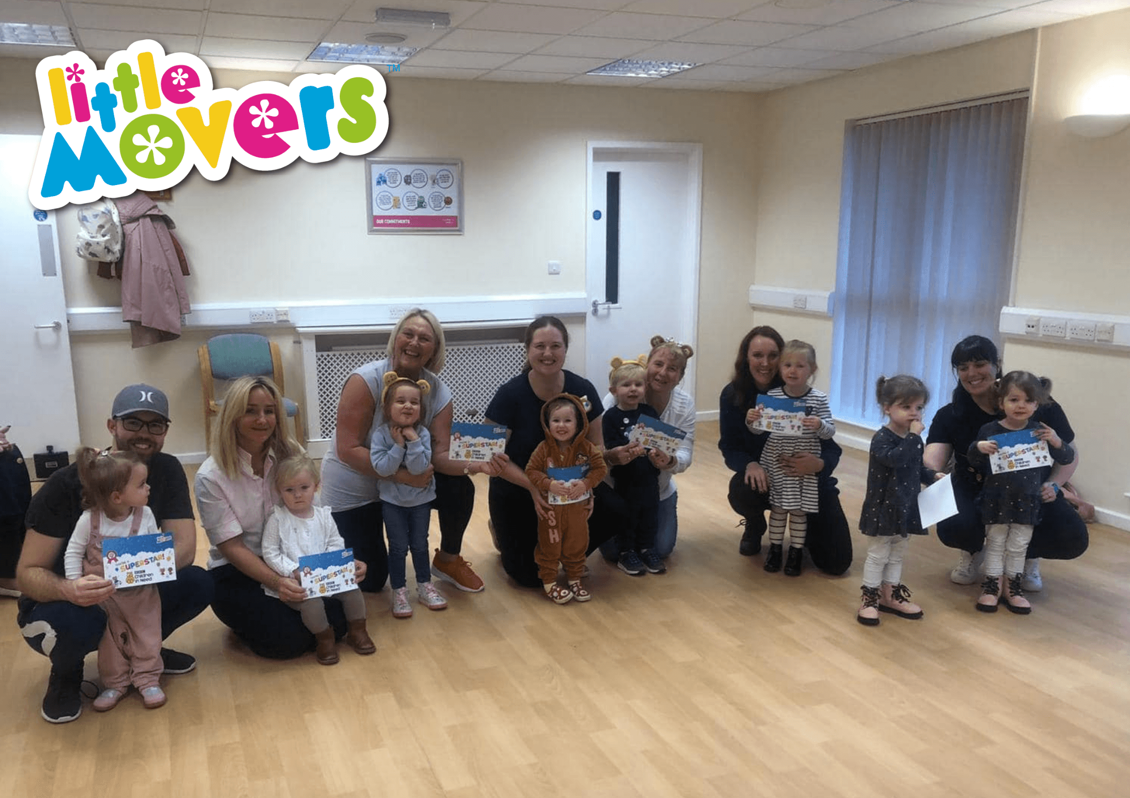 Little Movers Raise Almost £20,000 for Children In Need!